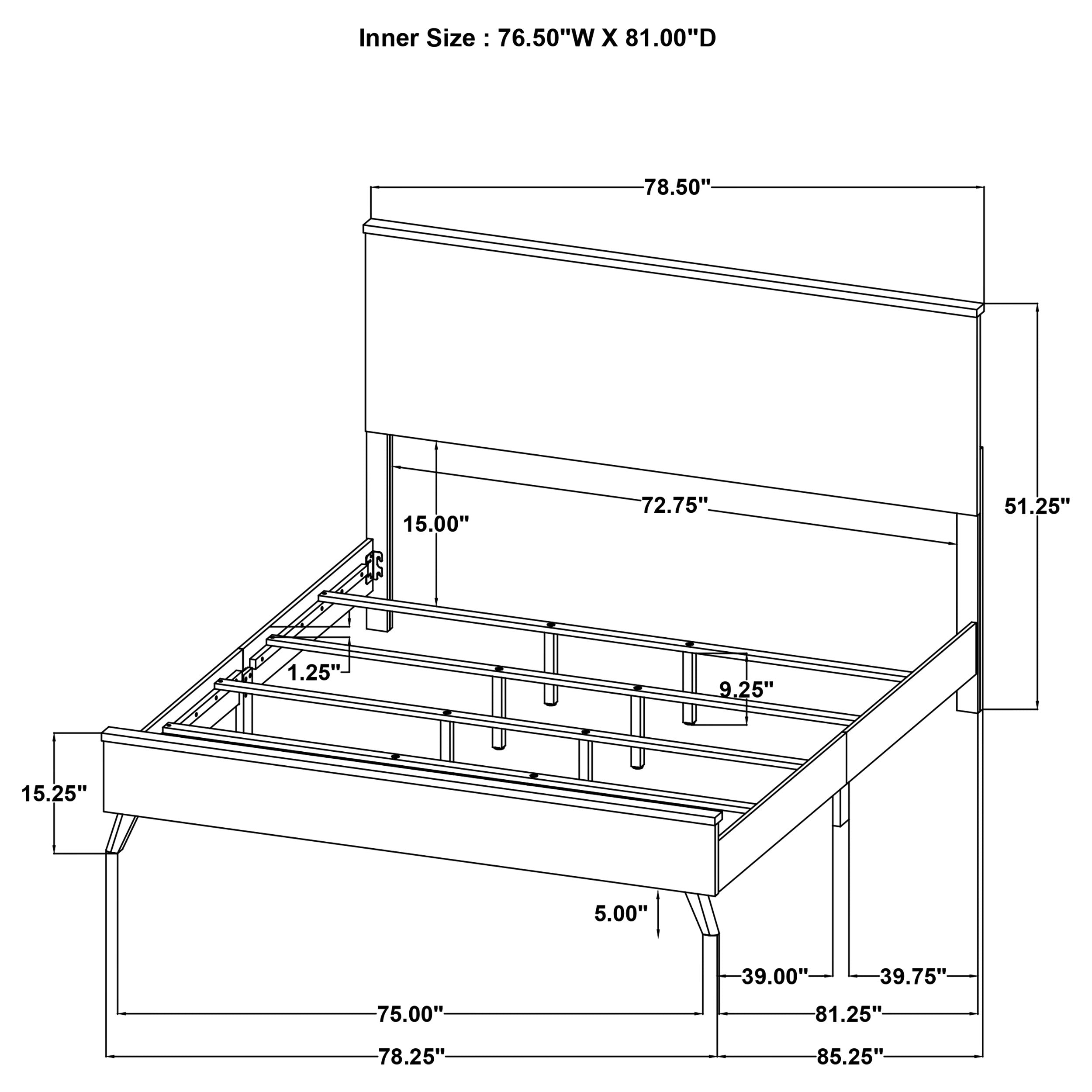 Kaywood 4 & 5 Pc Bedroom Set Full, E.King, Queen & Twin - Ideal Furniture (Fresno,CA) 