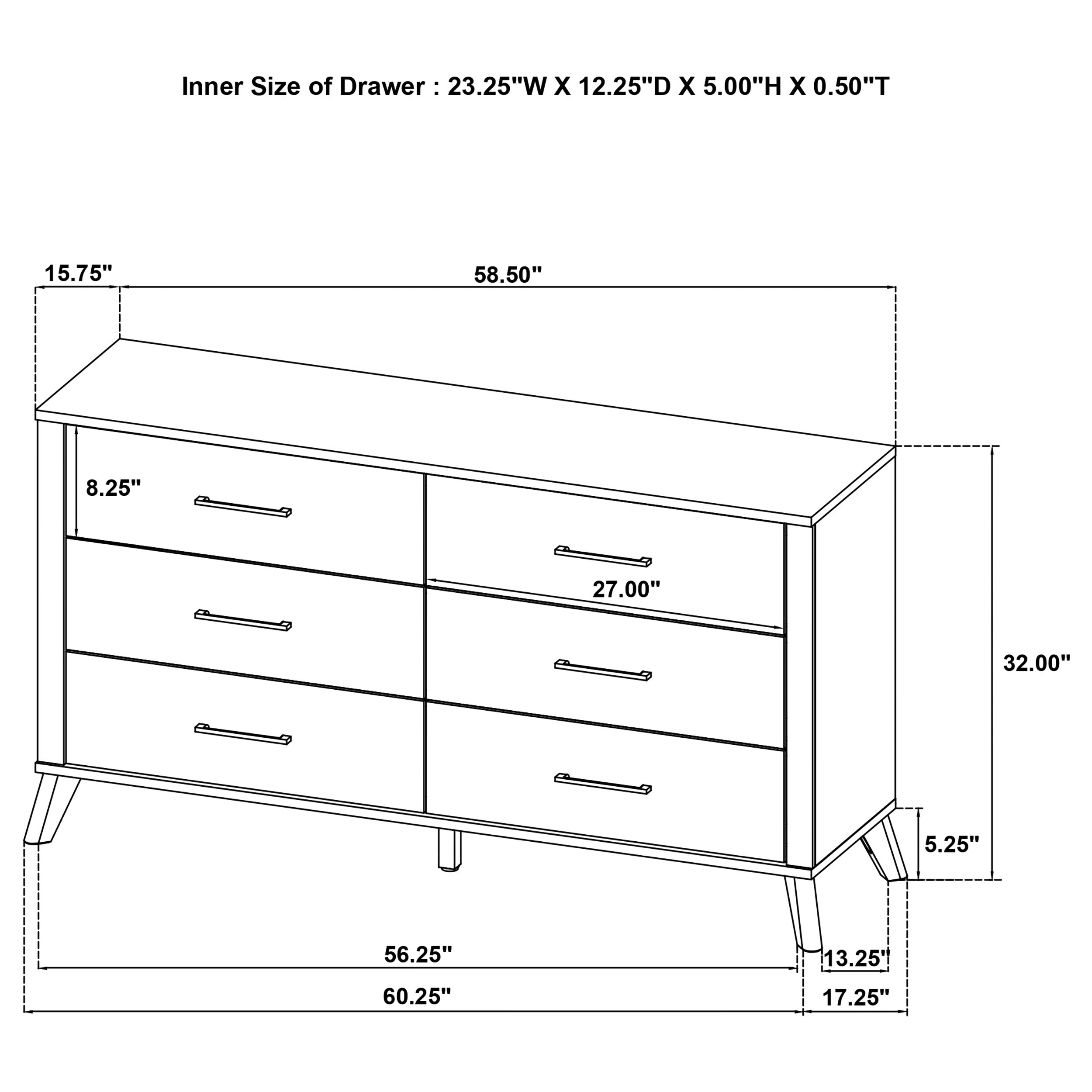 Kaywood 4 & 5 Pc Bedroom Set Full, E.King, Queen & Twin - Ideal Furniture (Fresno,CA) 