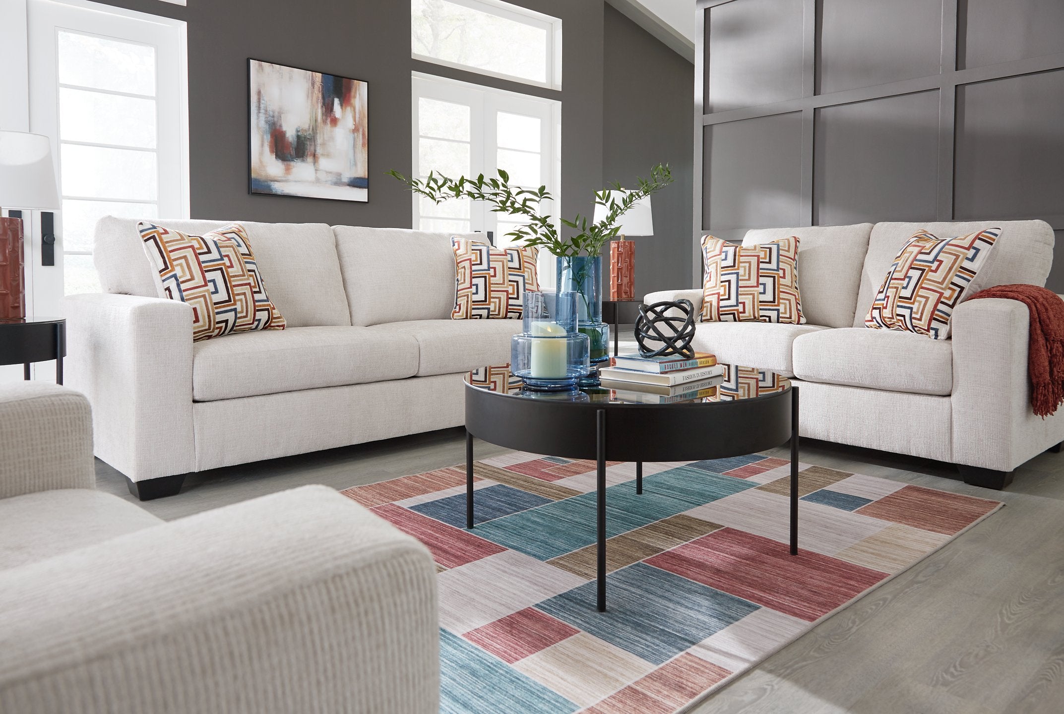 Aviemore Living Room Set - Ideal Furniture (Fresno,CA)