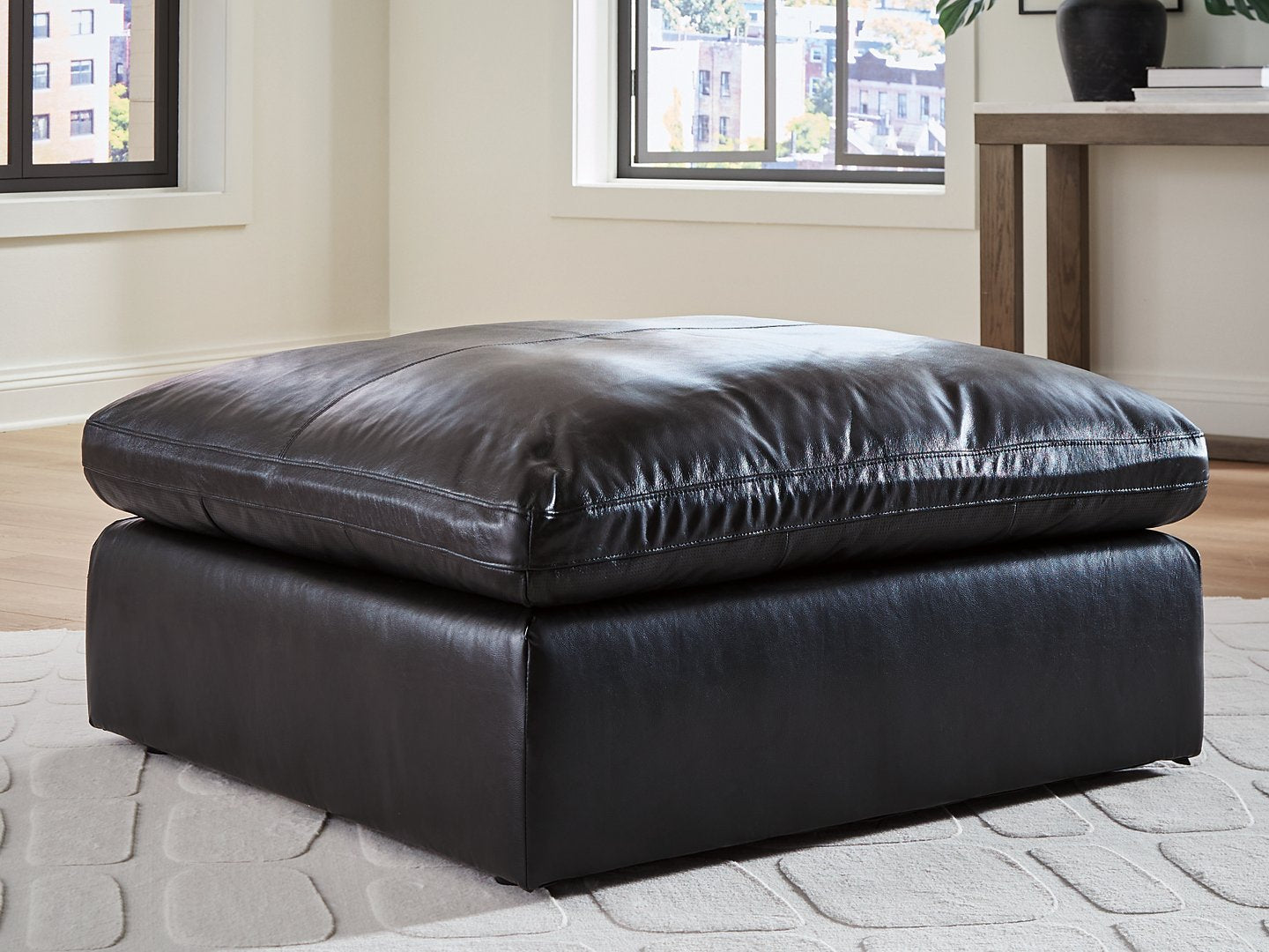 Emilia Oversized Accent Ottoman - Ideal Furniture (Fresno,CA) 