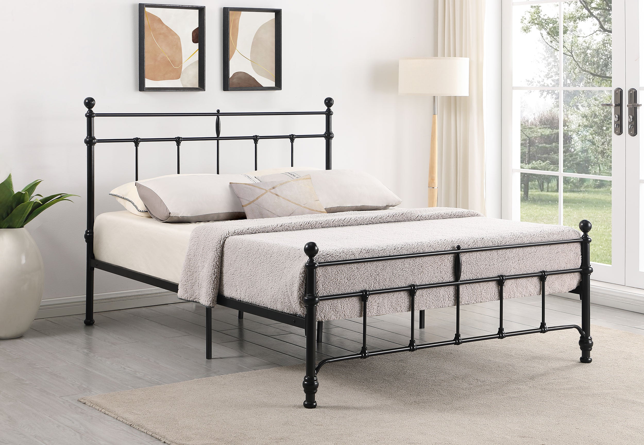 Novak Eastern King, Full, Queen, & Twin Bed - Ideal Furniture (Fresno,CA) 