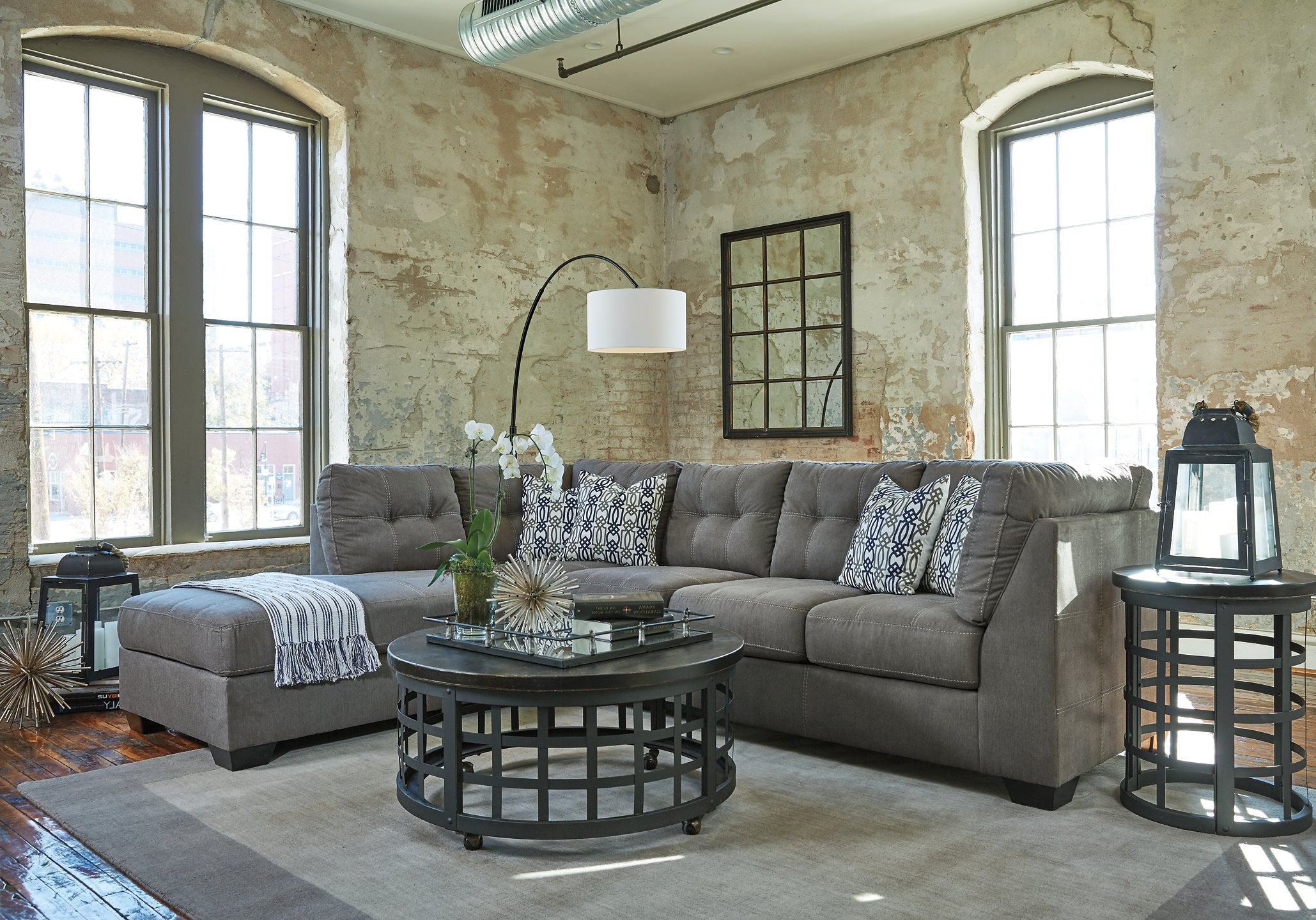 Pitkin 2-Piece Sectional with Chaise - Ideal Furniture (Fresno,CA) 