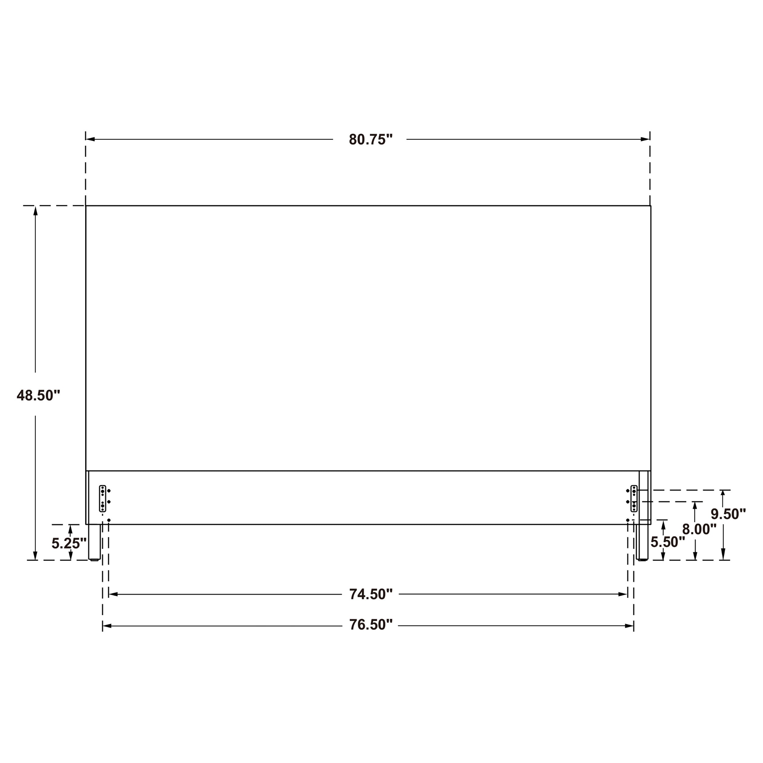 Zyla Eastern King Headboard