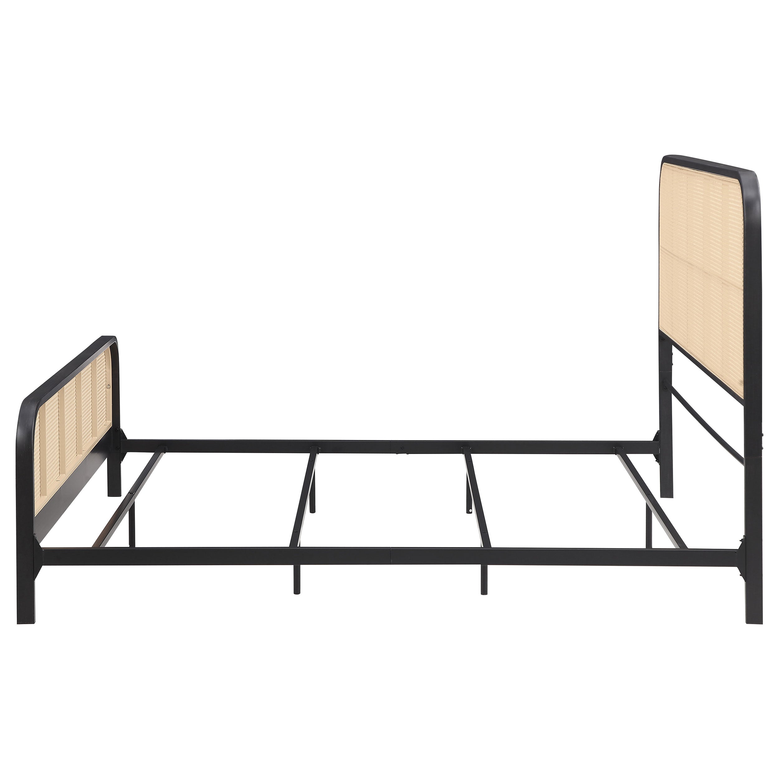 Lanewood Eastern King & Queen Bed Black & White - Ideal Furniture (Fresno,CA) 
