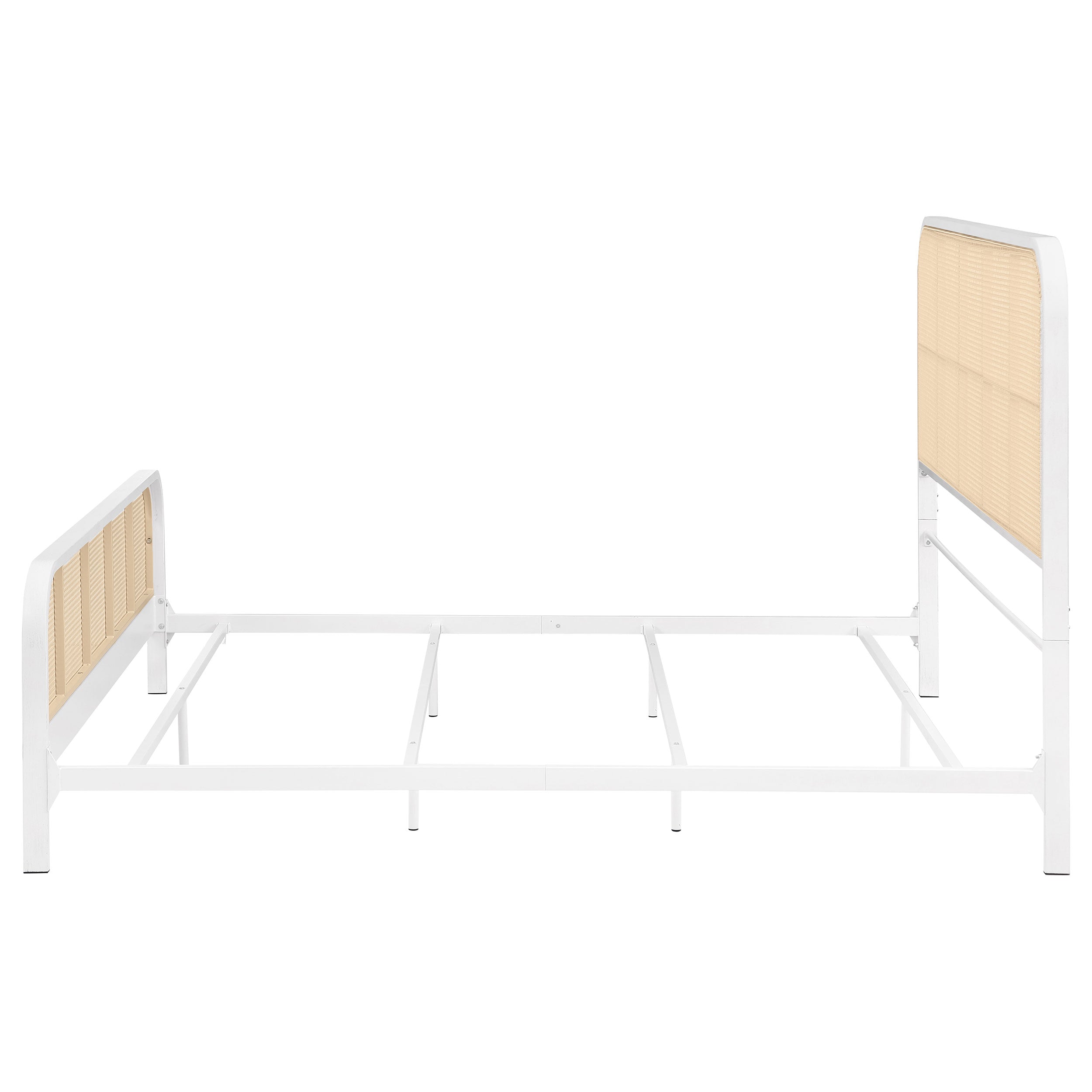 Lanewood Eastern King & Queen Bed Black & White - Ideal Furniture (Fresno,CA) 