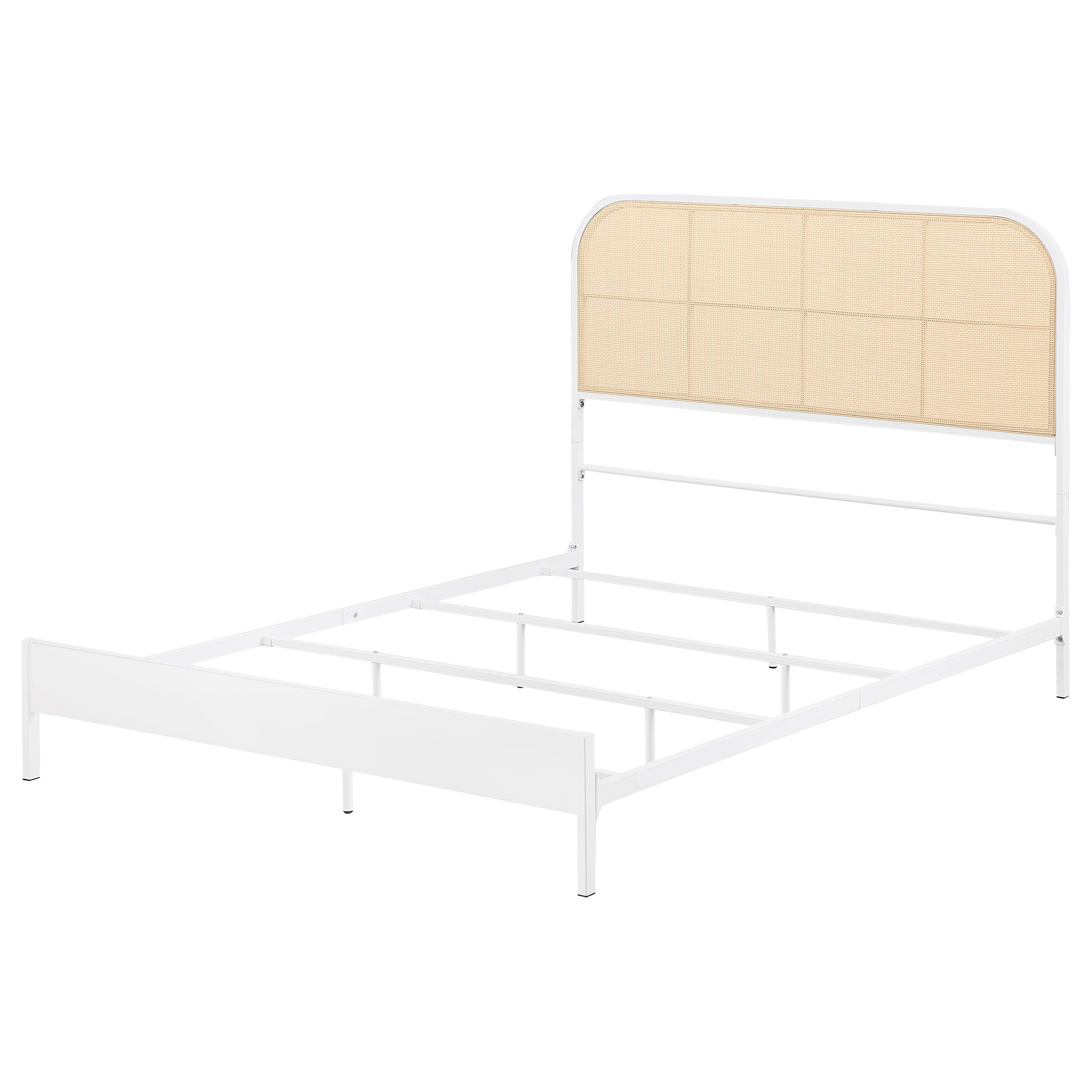 Amherst Eastern King, Queen, Full, & Twin Bed White & Black