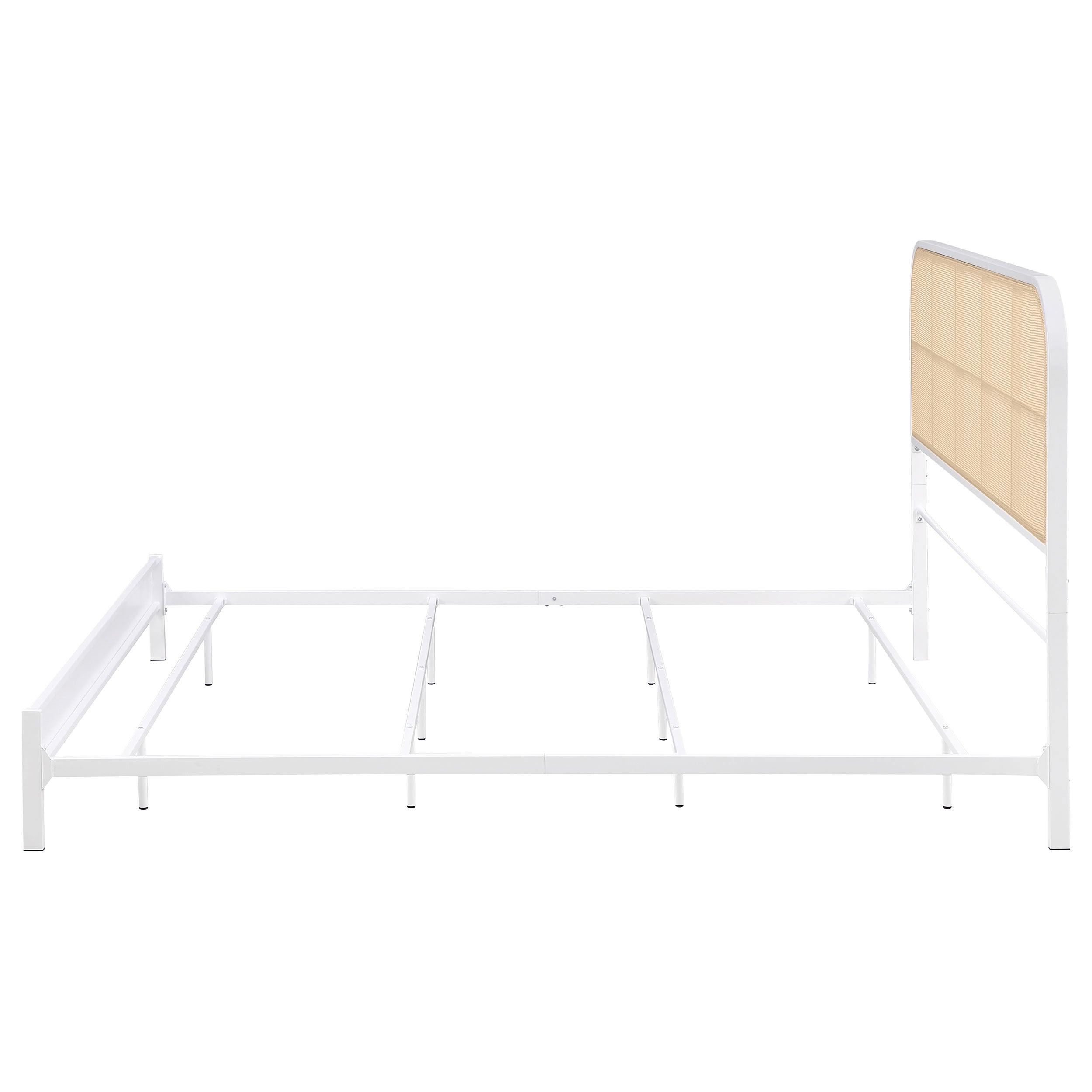 Amherst Eastern King, Queen, Full, & Twin Bed White & Black
