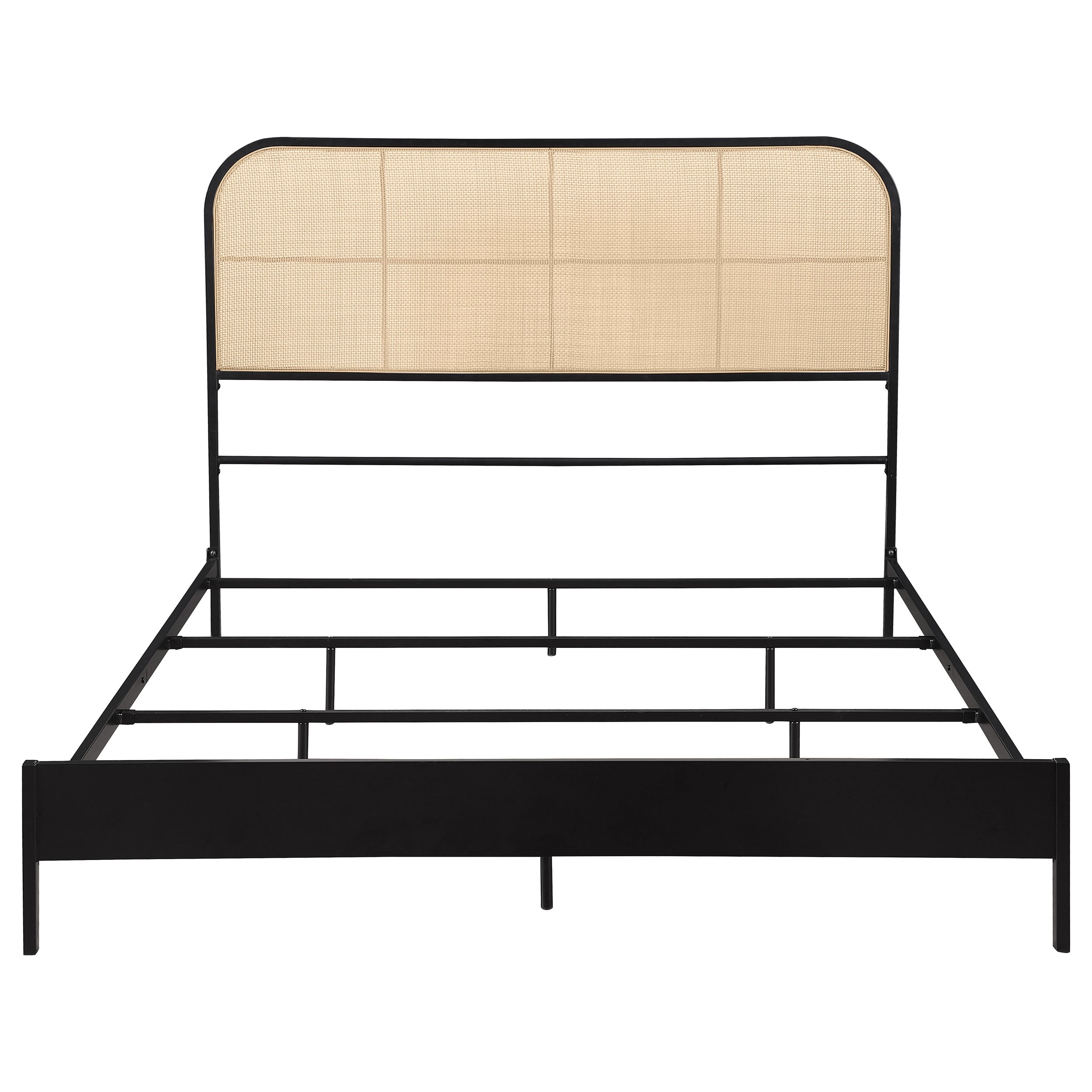 Amherst Eastern King, Queen, Full, & Twin Bed White & Black