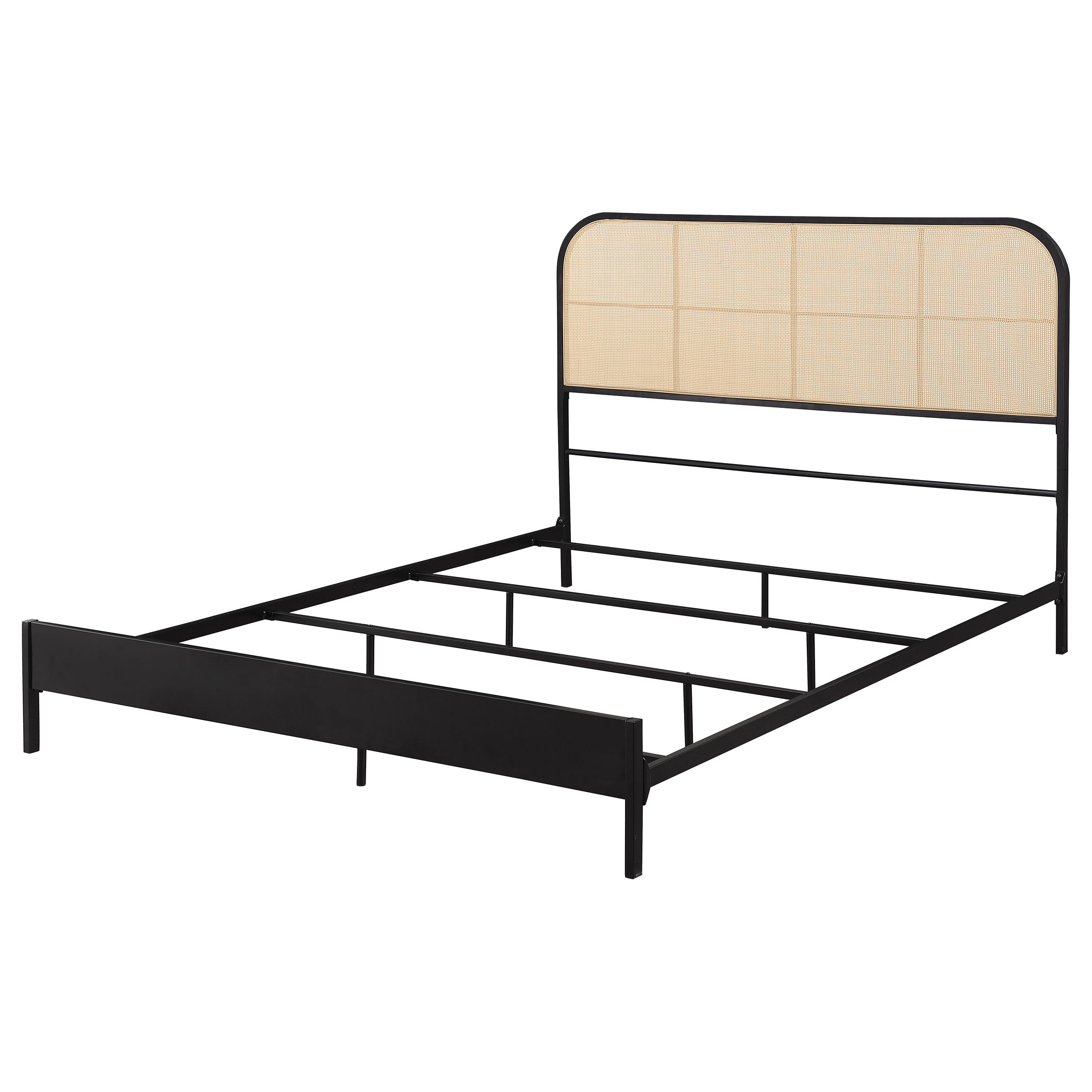 Amherst Eastern King, Queen, Full, & Twin Bed White & Black
