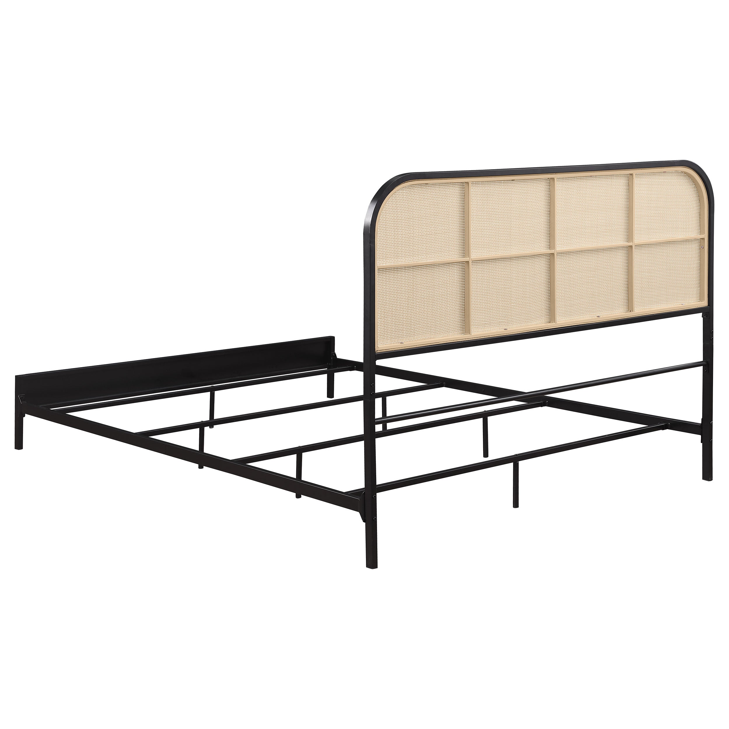 Amherst Eastern King, Queen, Full, & Twin Bed White & Black