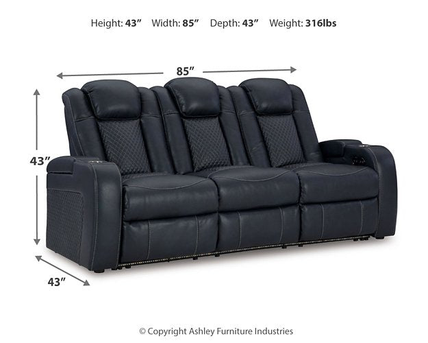 Fyne-Dyme Power Reclining Sofa - Ideal Furniture (Fresno,CA) 
