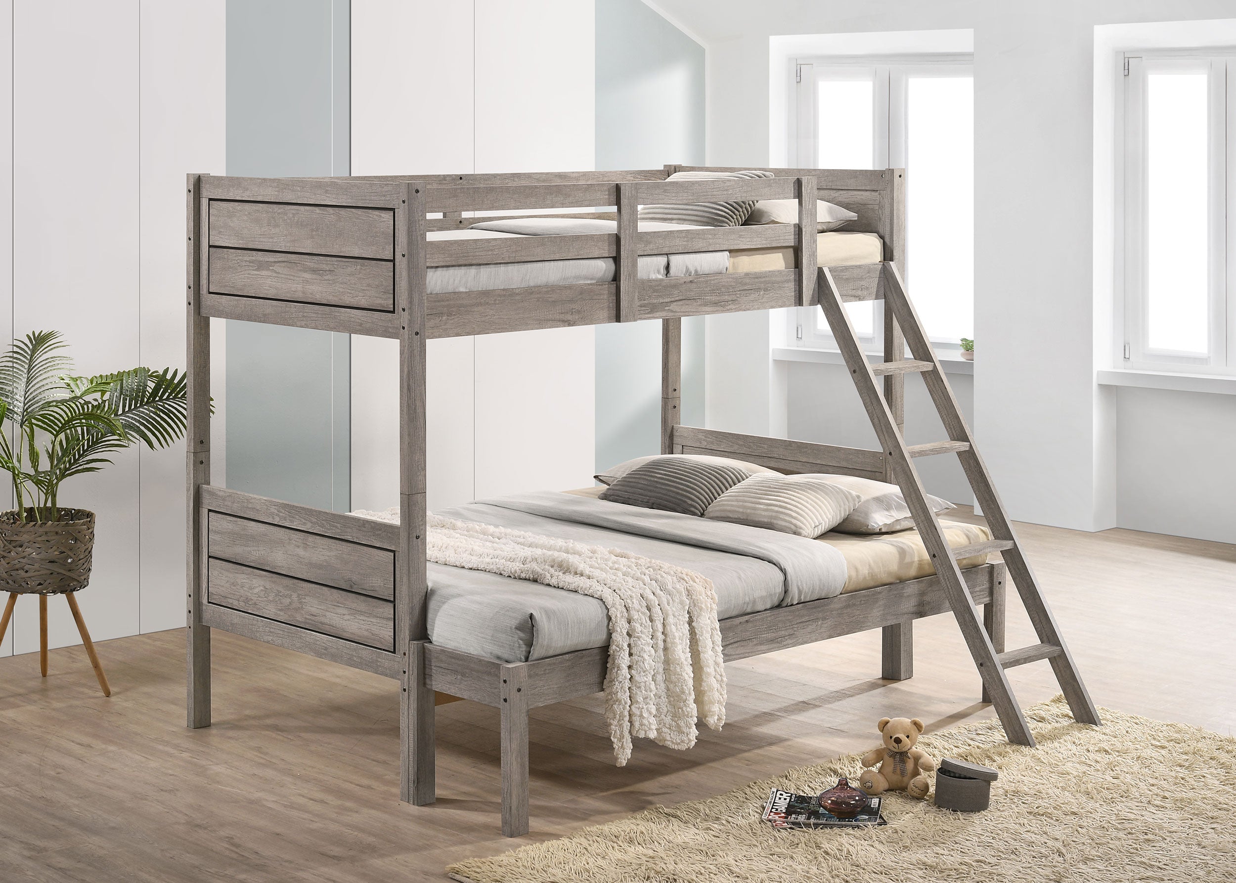 Ryder Bunk Beds - Ideal Furniture (Fresno,CA) 