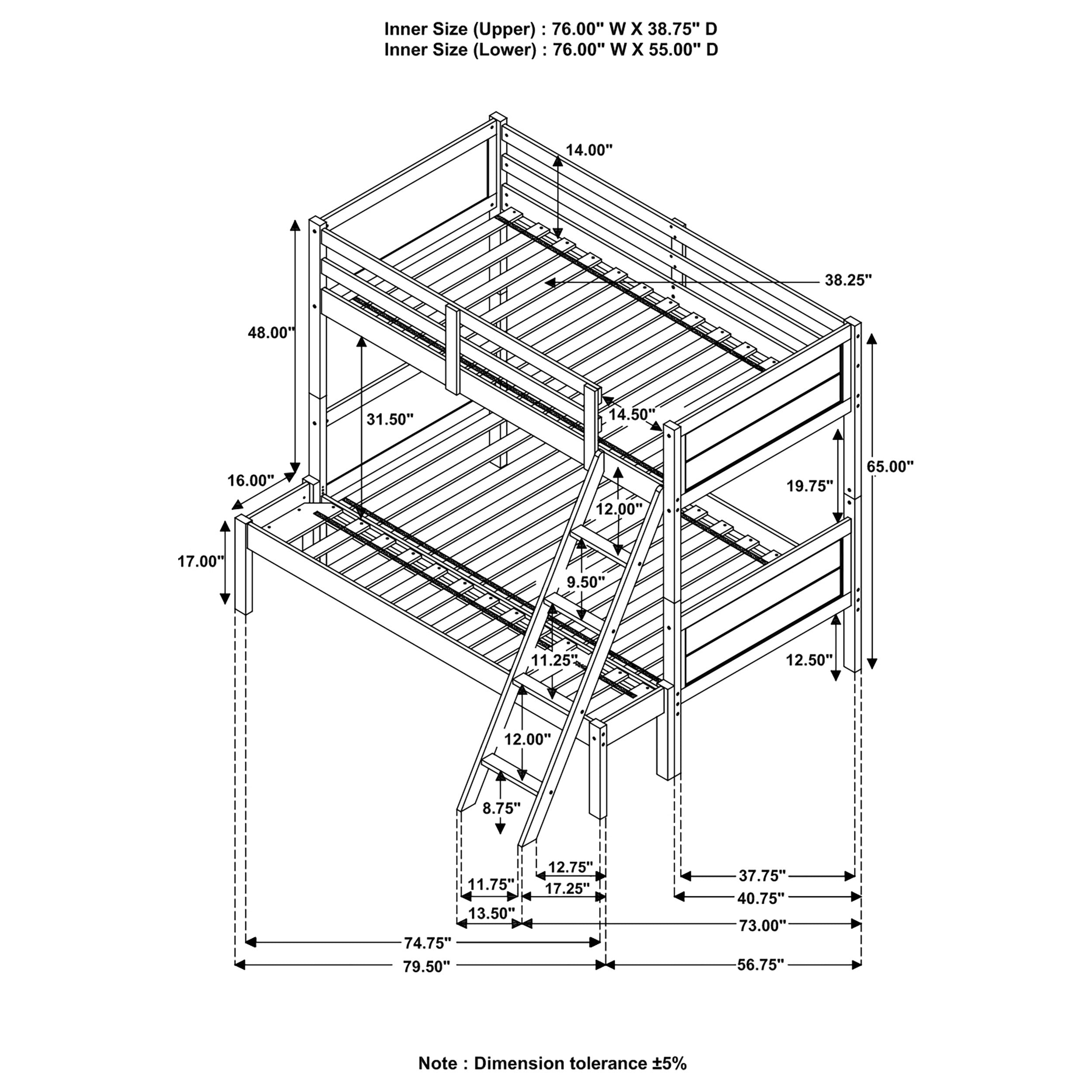 Ryder Bunk Beds - Ideal Furniture (Fresno,CA) 