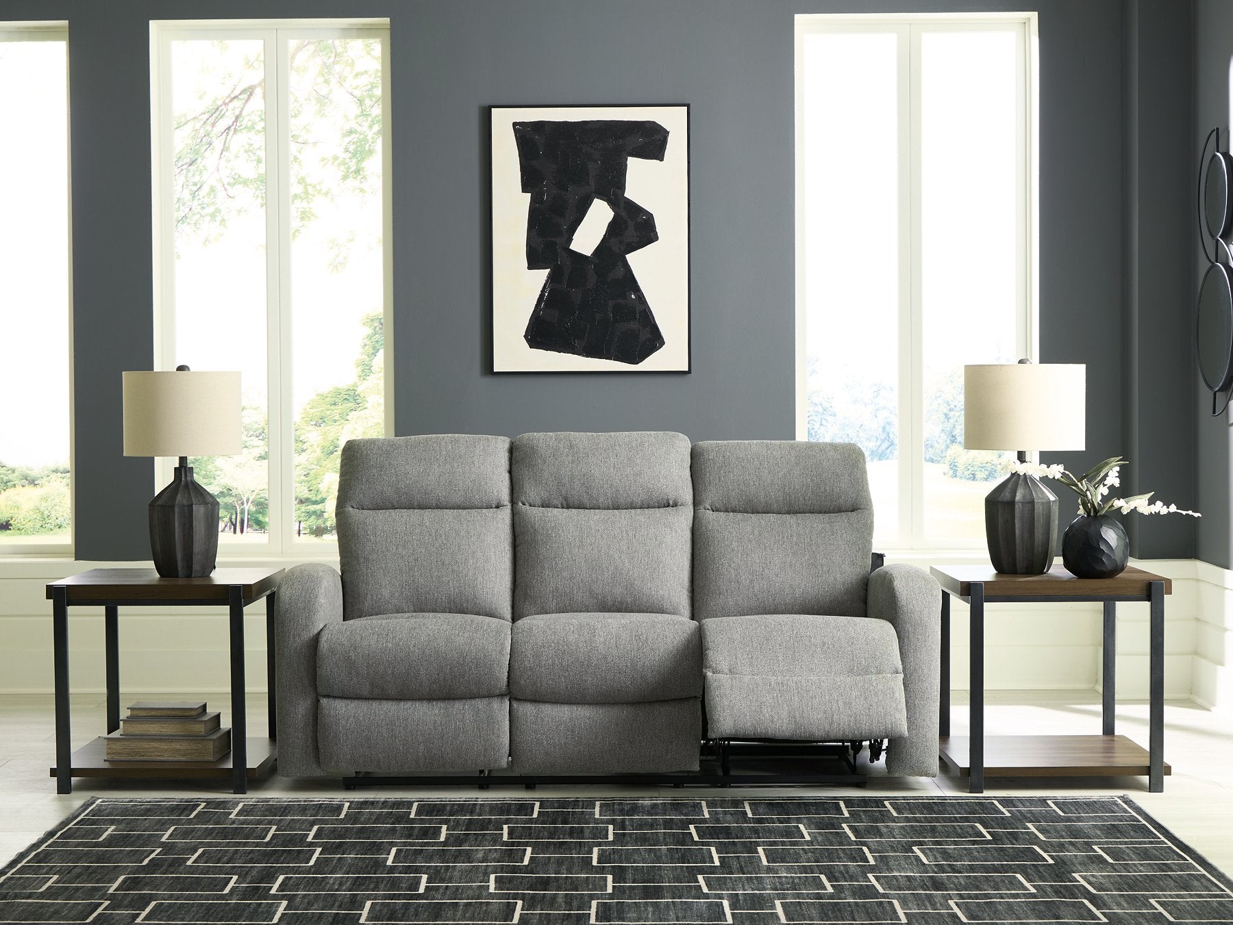 Gauntlet Reclining Sofa - Ideal Furniture (Fresno,CA) 