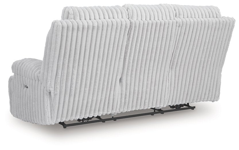 Rhines Falls Power Reclining Sofa with Drop Down Table - Ideal Furniture (Fresno,CA) 