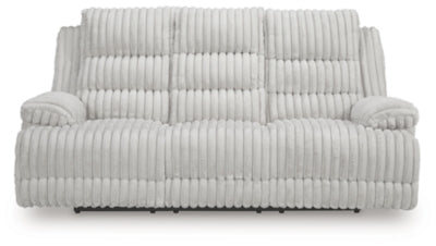 Rhines Falls Power Reclining Sofa with Drop Down Table - Ideal Furniture (Fresno,CA) 