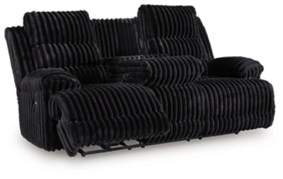 Rhine Falls Power Reclining Sofa with Drop Down Table - Ideal Furniture (Fresno,CA) 