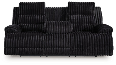 Rhine Falls Power Reclining Sofa with Drop Down Table - Ideal Furniture (Fresno,CA) 