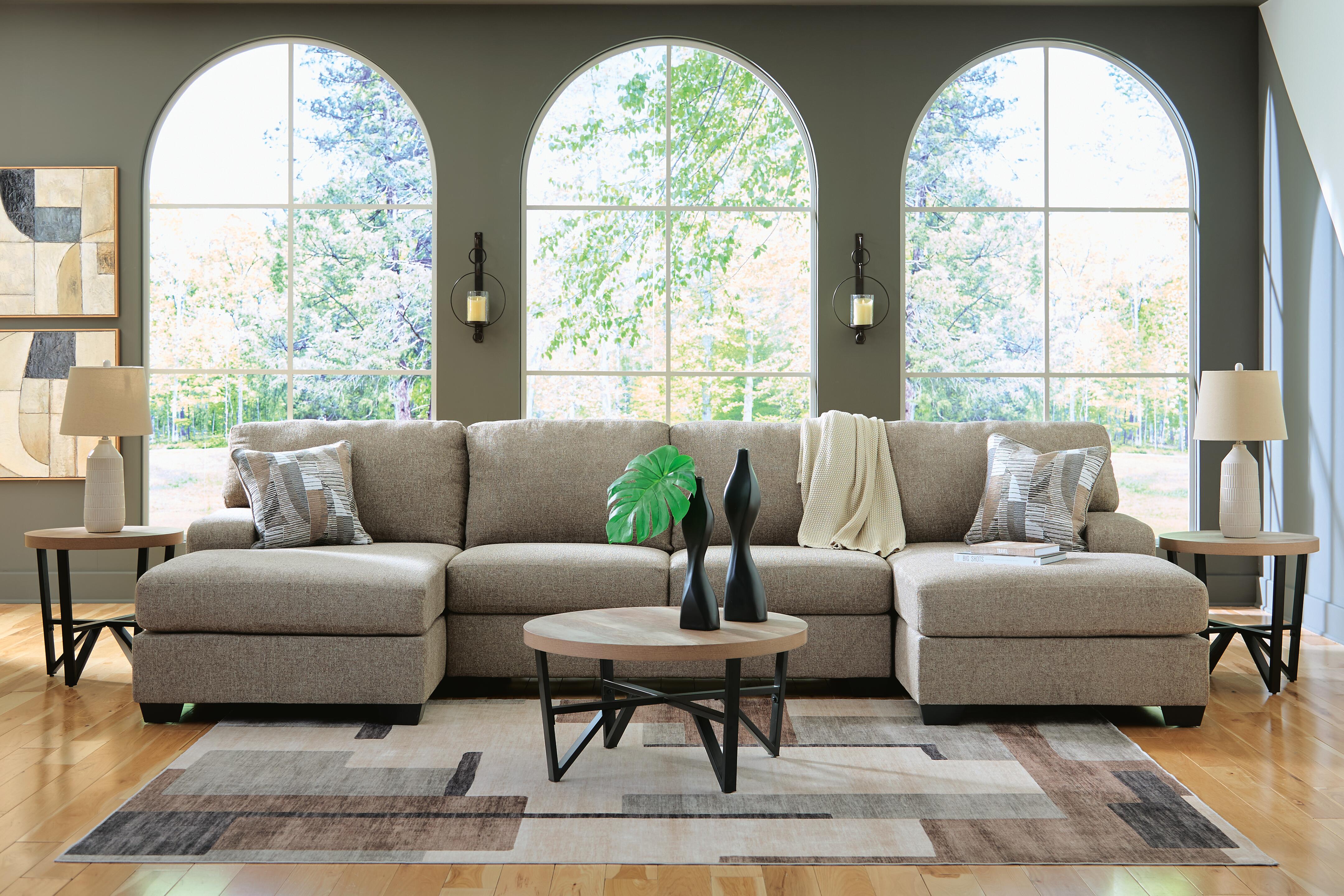 Newellen Sectional with Chaise - Ideal Furniture (Fresno,CA) 