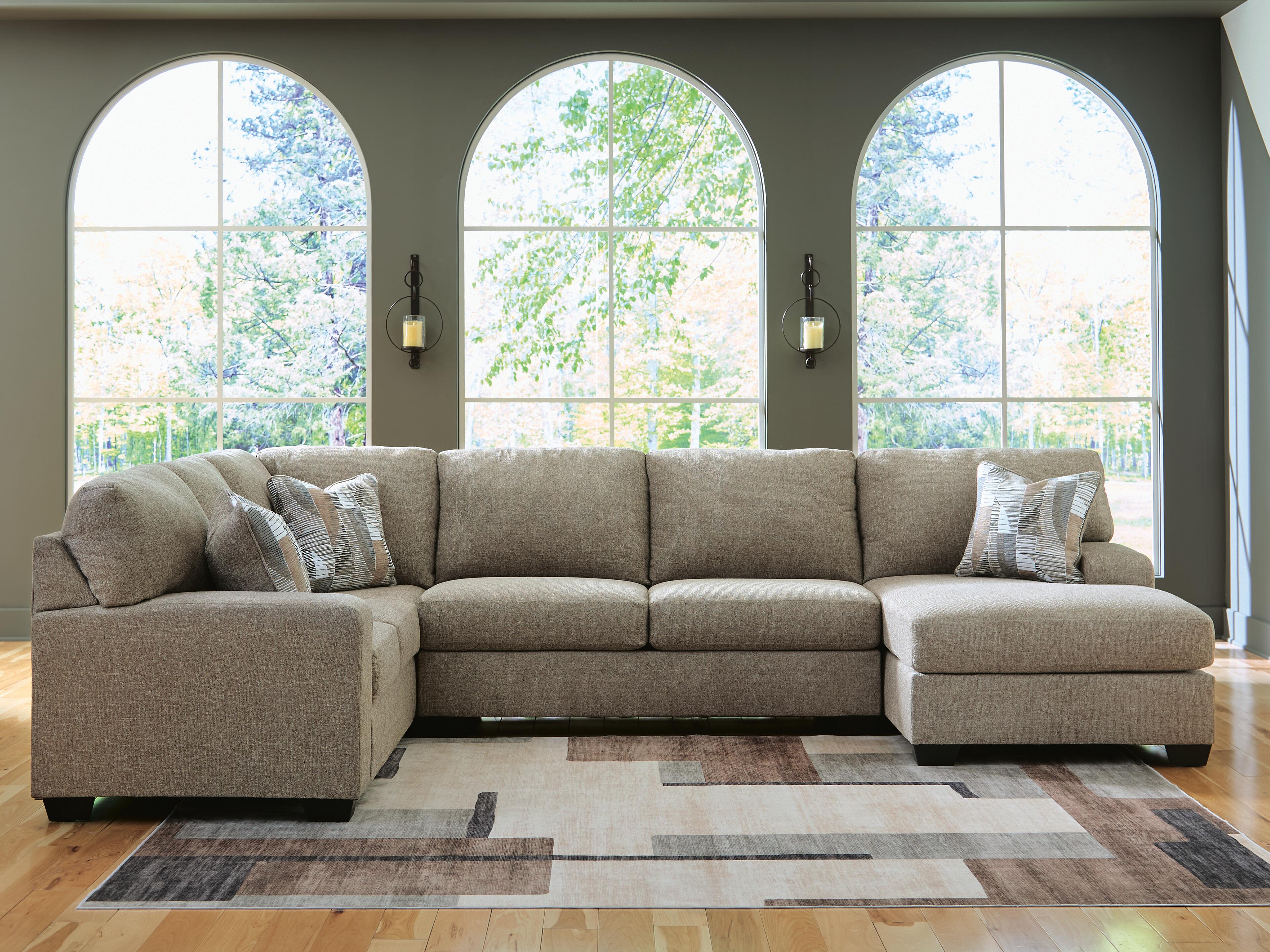 Newellen Sectional with Chaise - Ideal Furniture (Fresno,CA) 