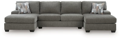 Clarington Sectional with Double Chaise - Ideal Furniture (Fresno,CA) 