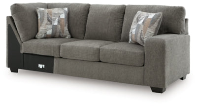 Clarington Sectional with Chaise - Ideal Furniture (Fresno,CA) 