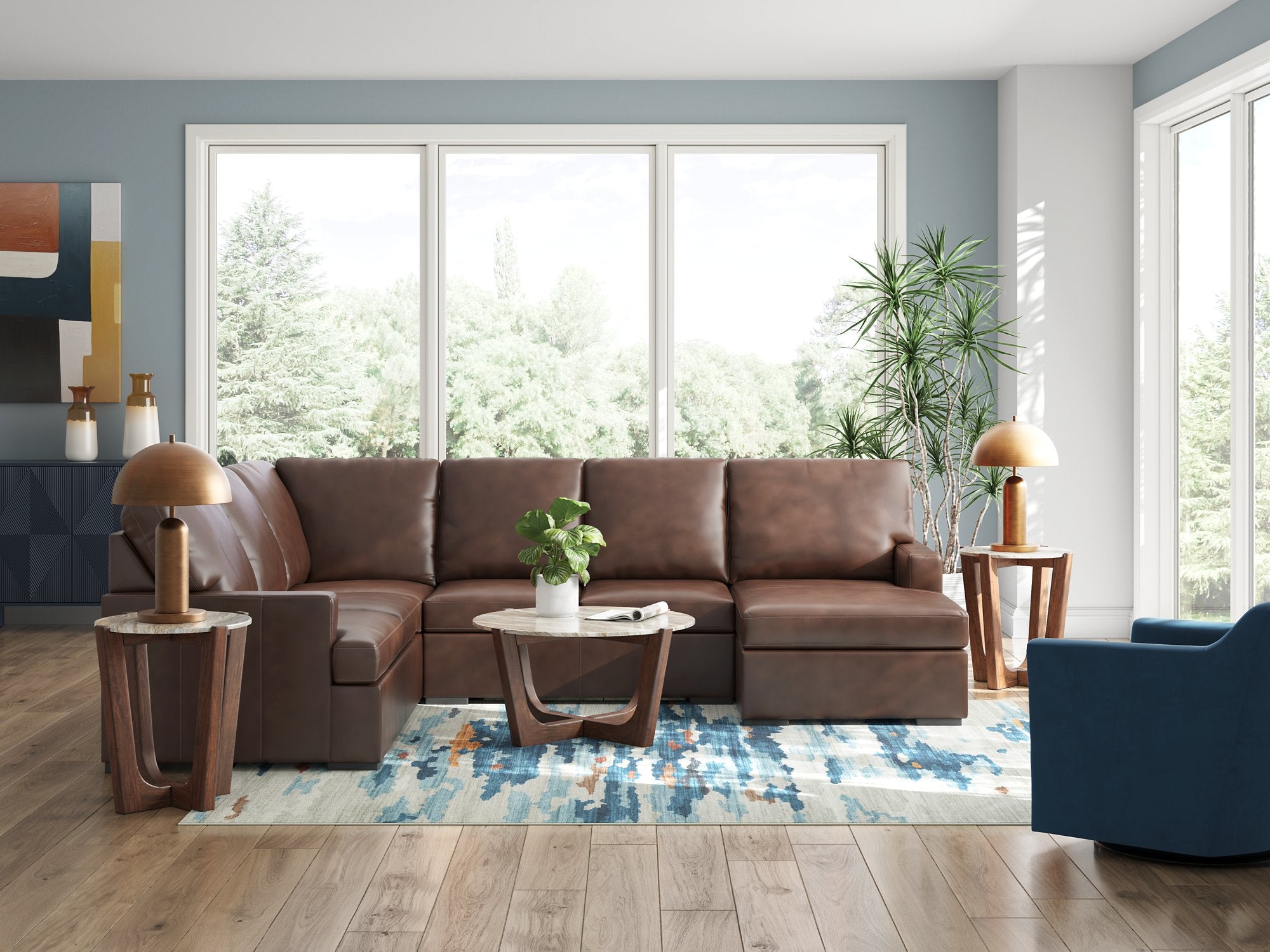 McDowlan Sectional with Chaise - Ideal Furniture (Fresno,CA) 