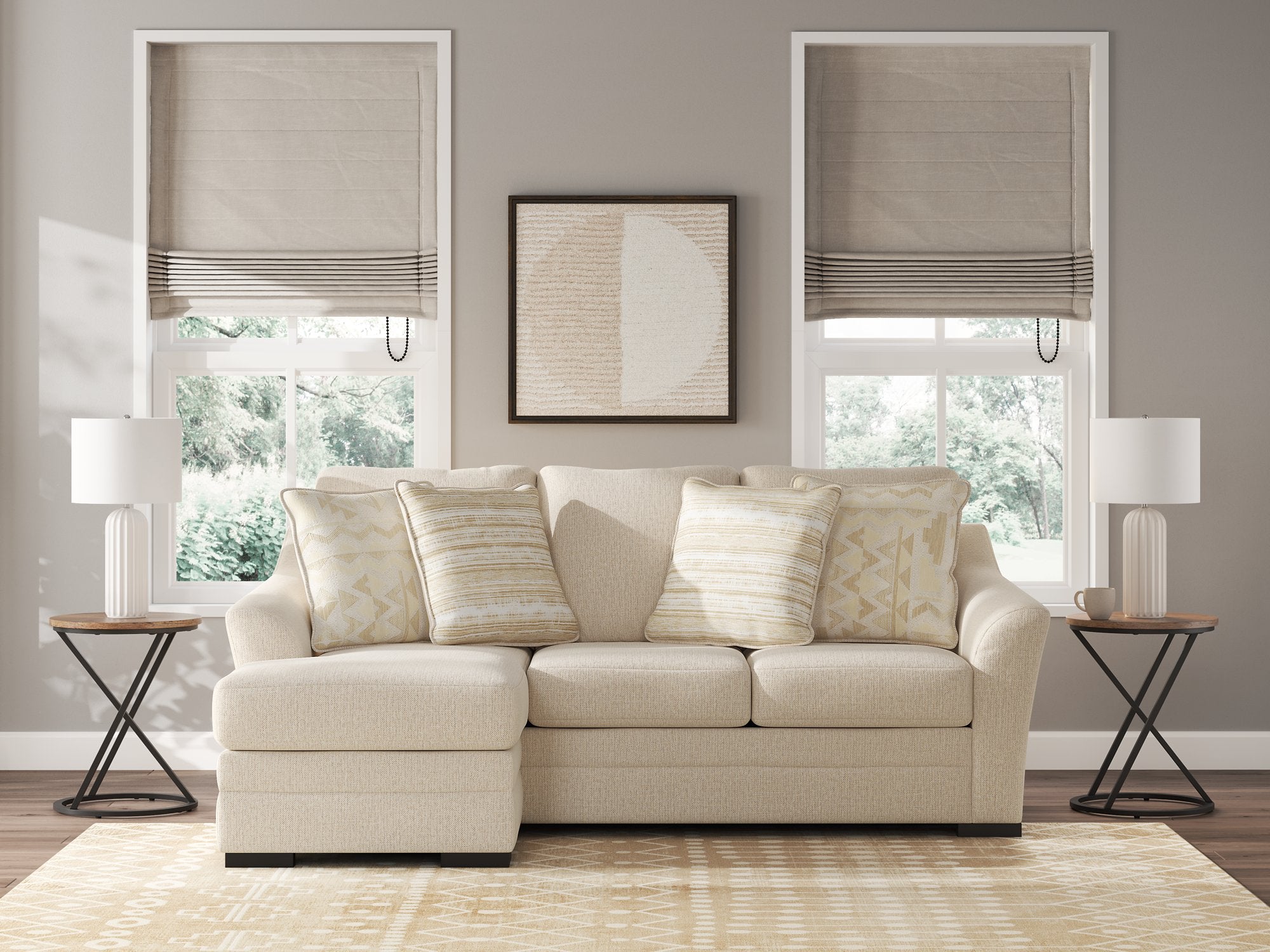 Lango Sofa Chaise Sleeper - Ideal Furniture (Fresno,CA) 