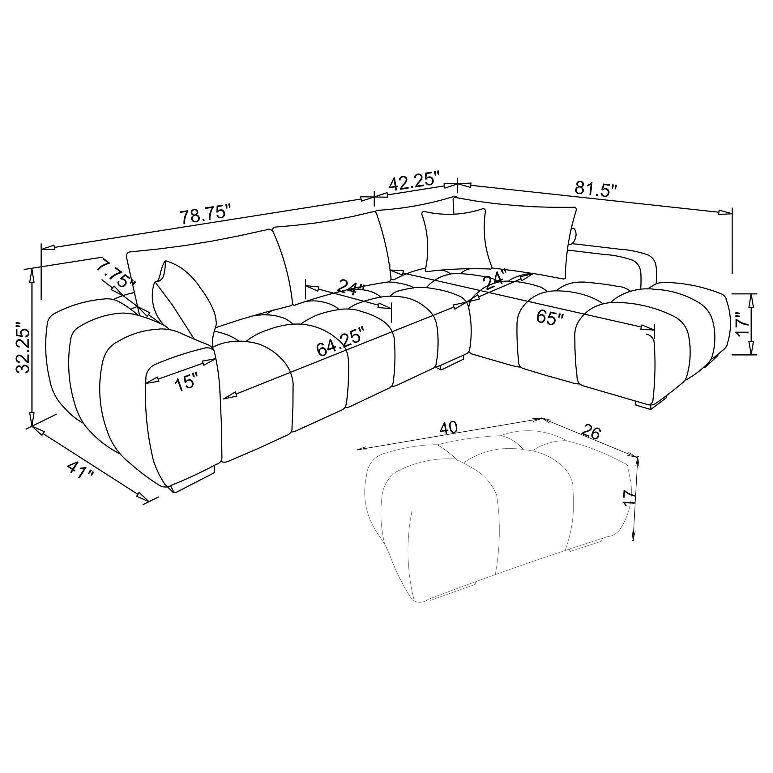 Camacho Stationary Sectionals - Ideal Furniture (Fresno,CA) 