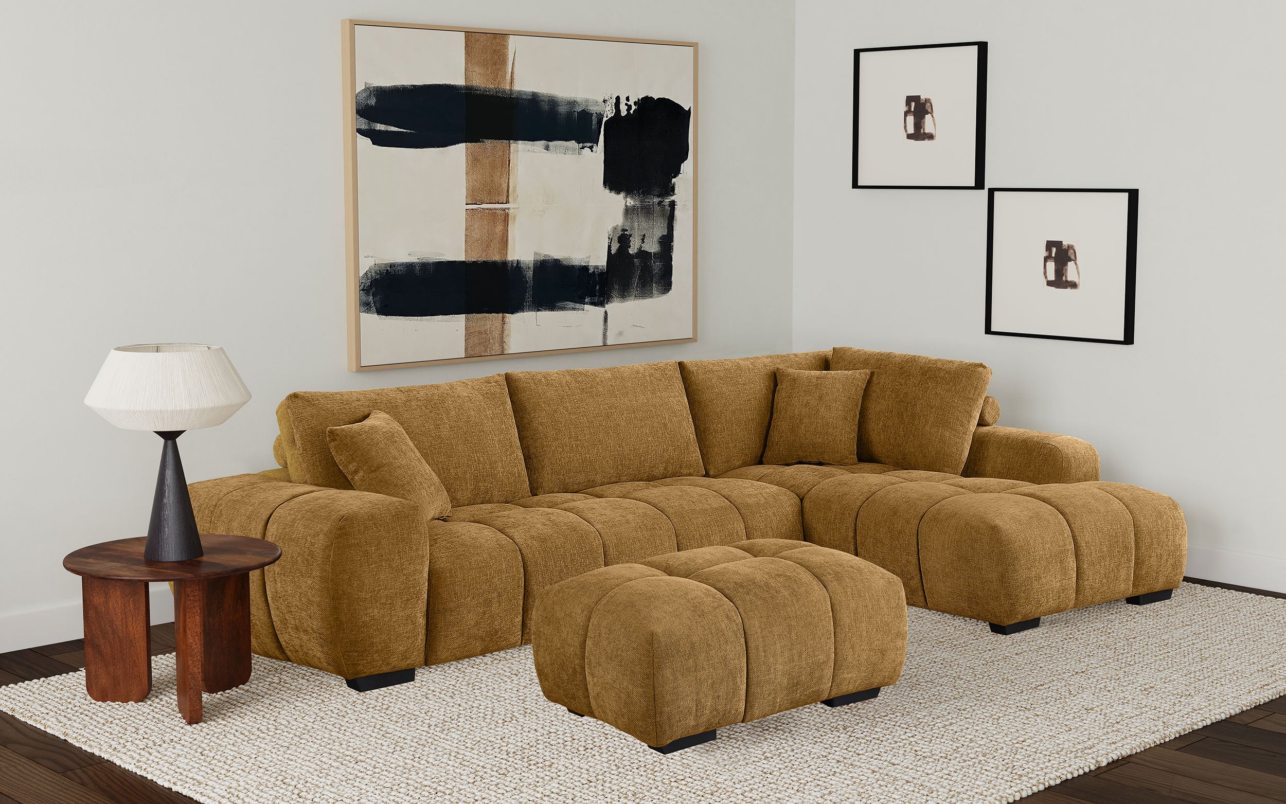 Camacho Stationary Sectionals Upholstered - Ideal Furniture (Fresno,CA) 