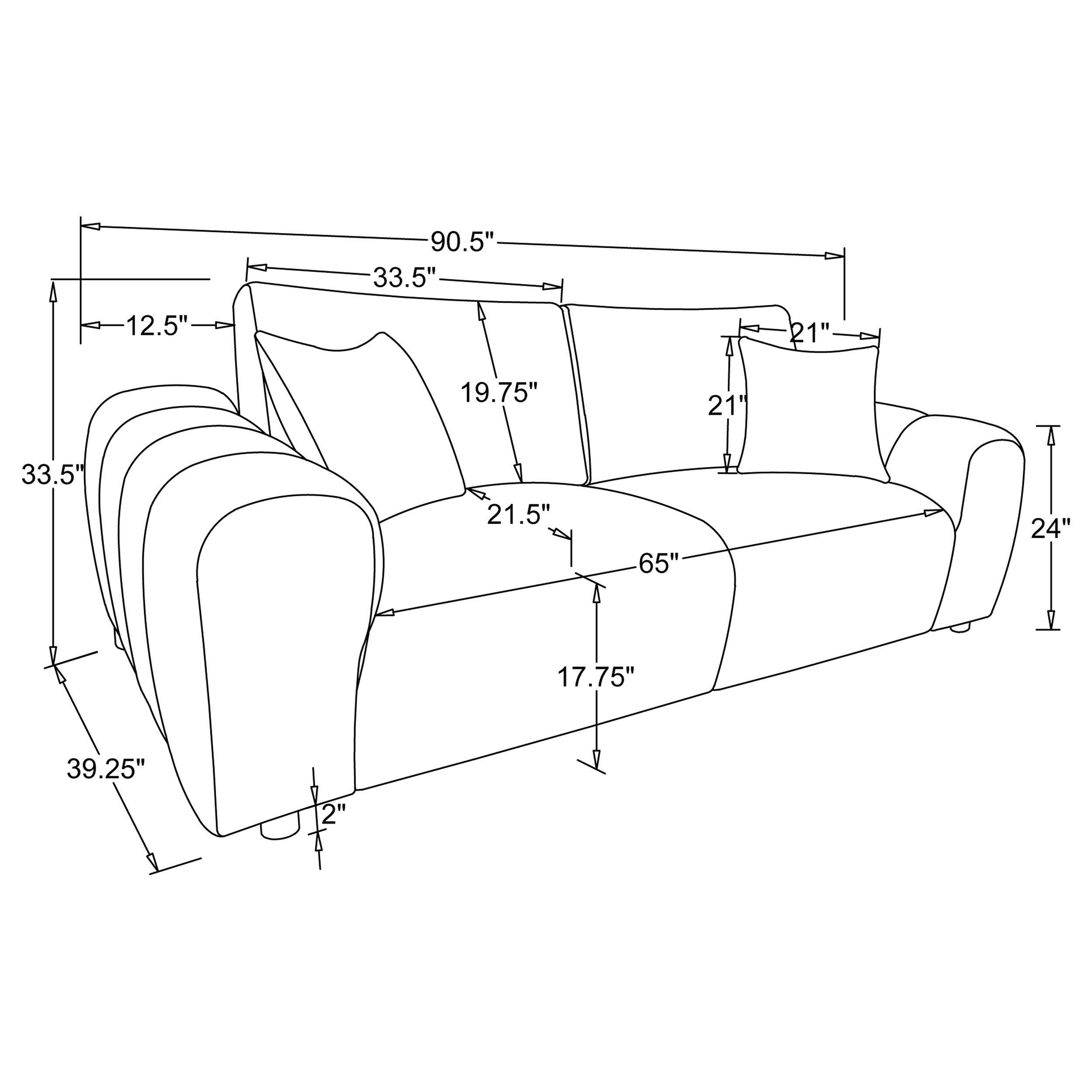 Burnett Sofa Set - Ideal Furniture (Fresno,CA) 
