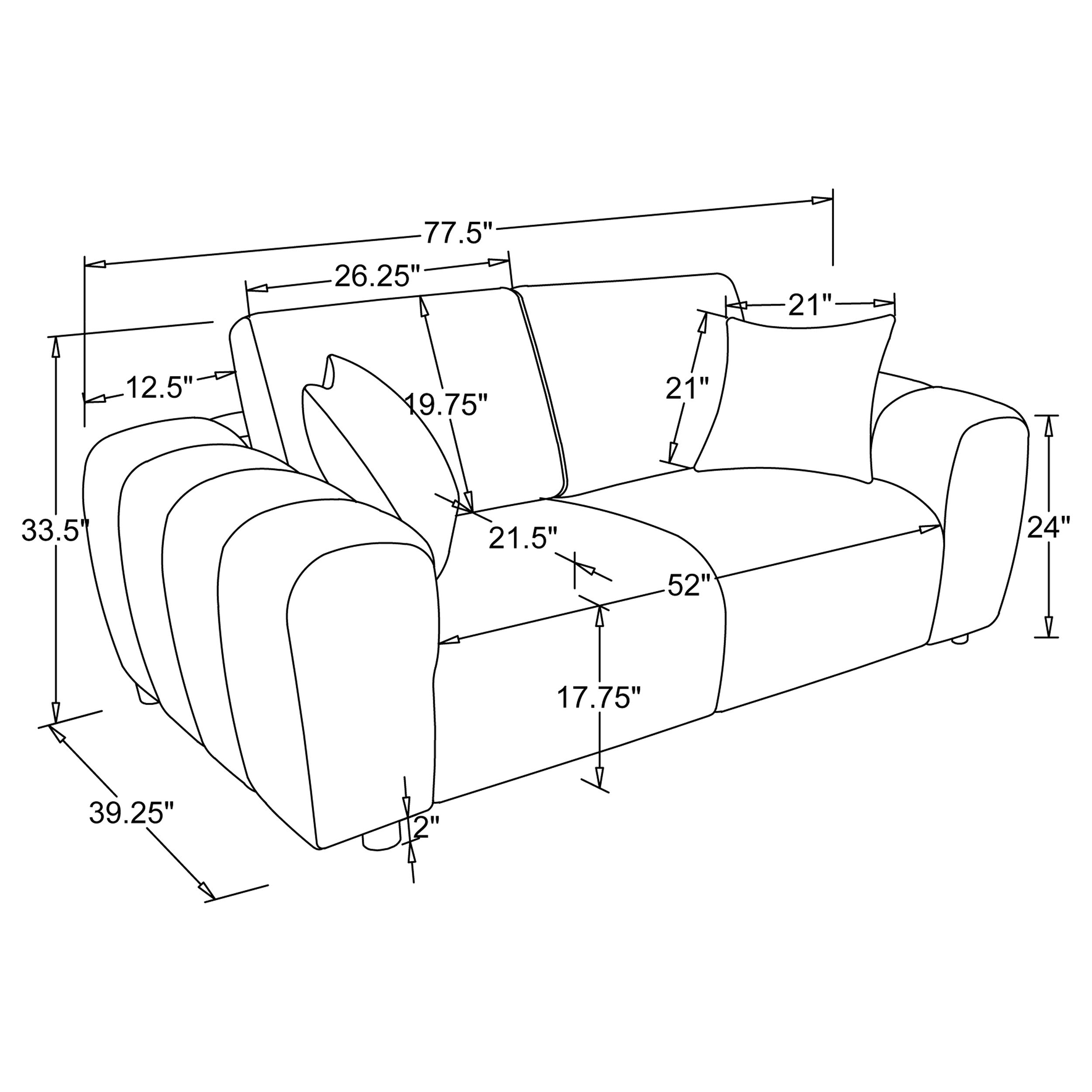 Burnett Sofa Set - Ideal Furniture (Fresno,CA) 