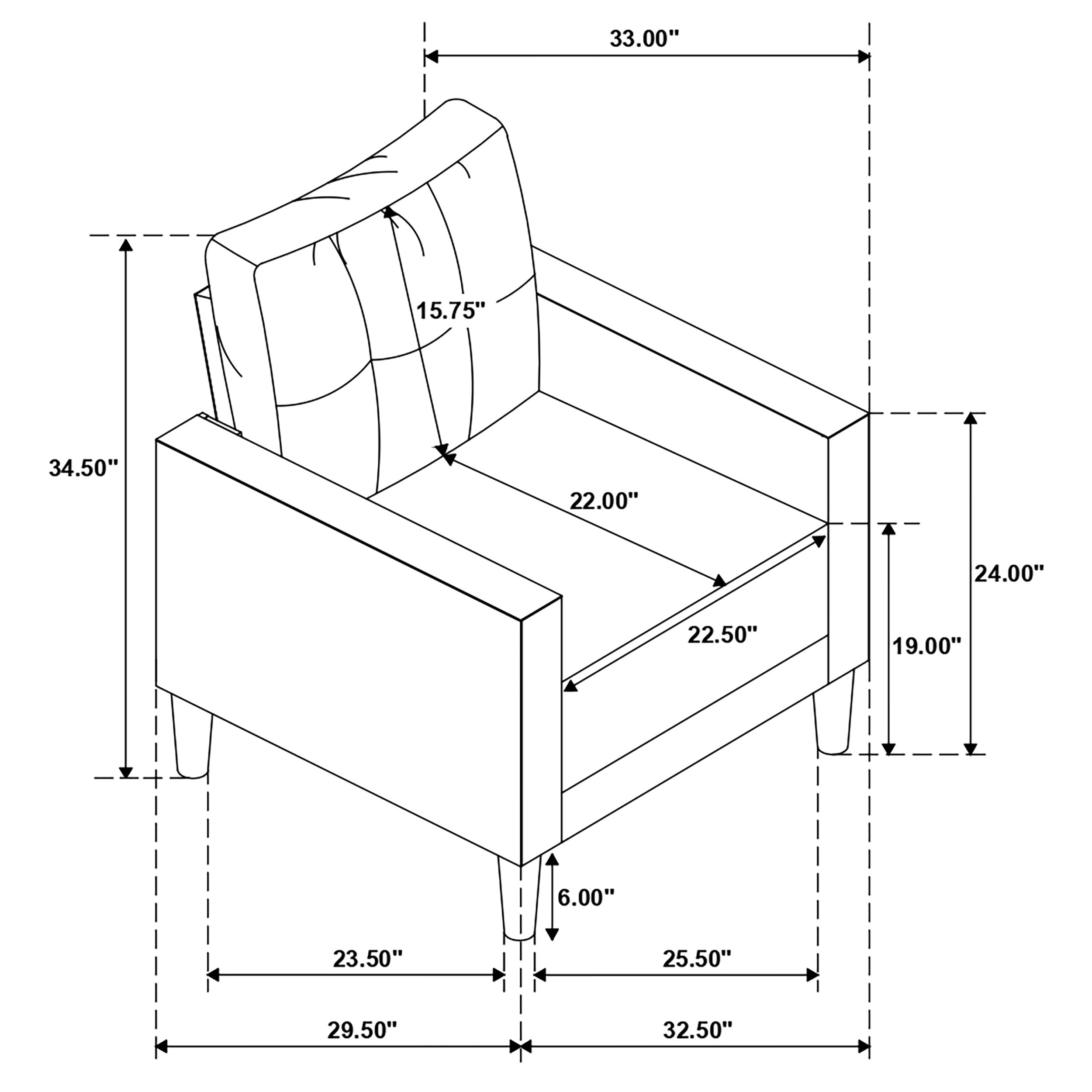 Bowen Stationary 3 Pc Sets - Ideal Furniture (Fresno,CA) 
