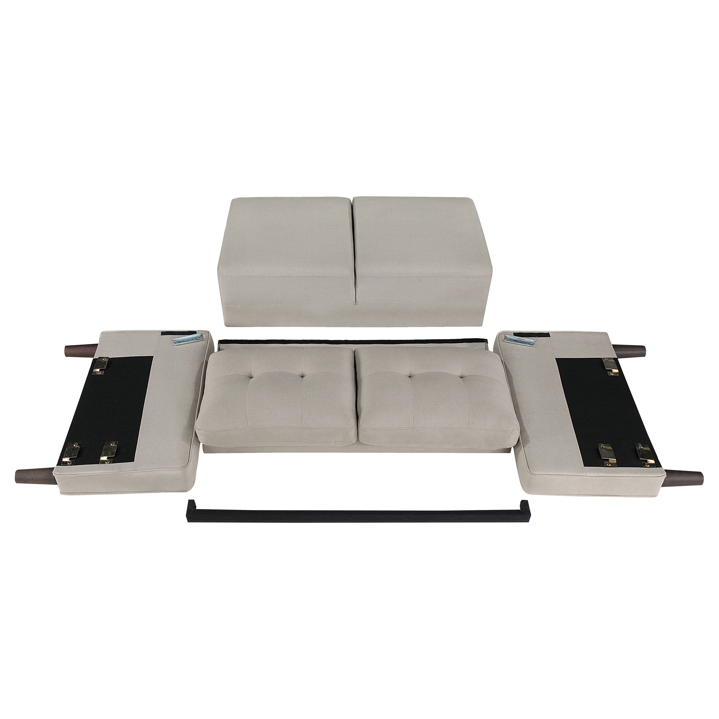 Bowen Stationary 3 Pc Sets - Ideal Furniture (Fresno,CA) 