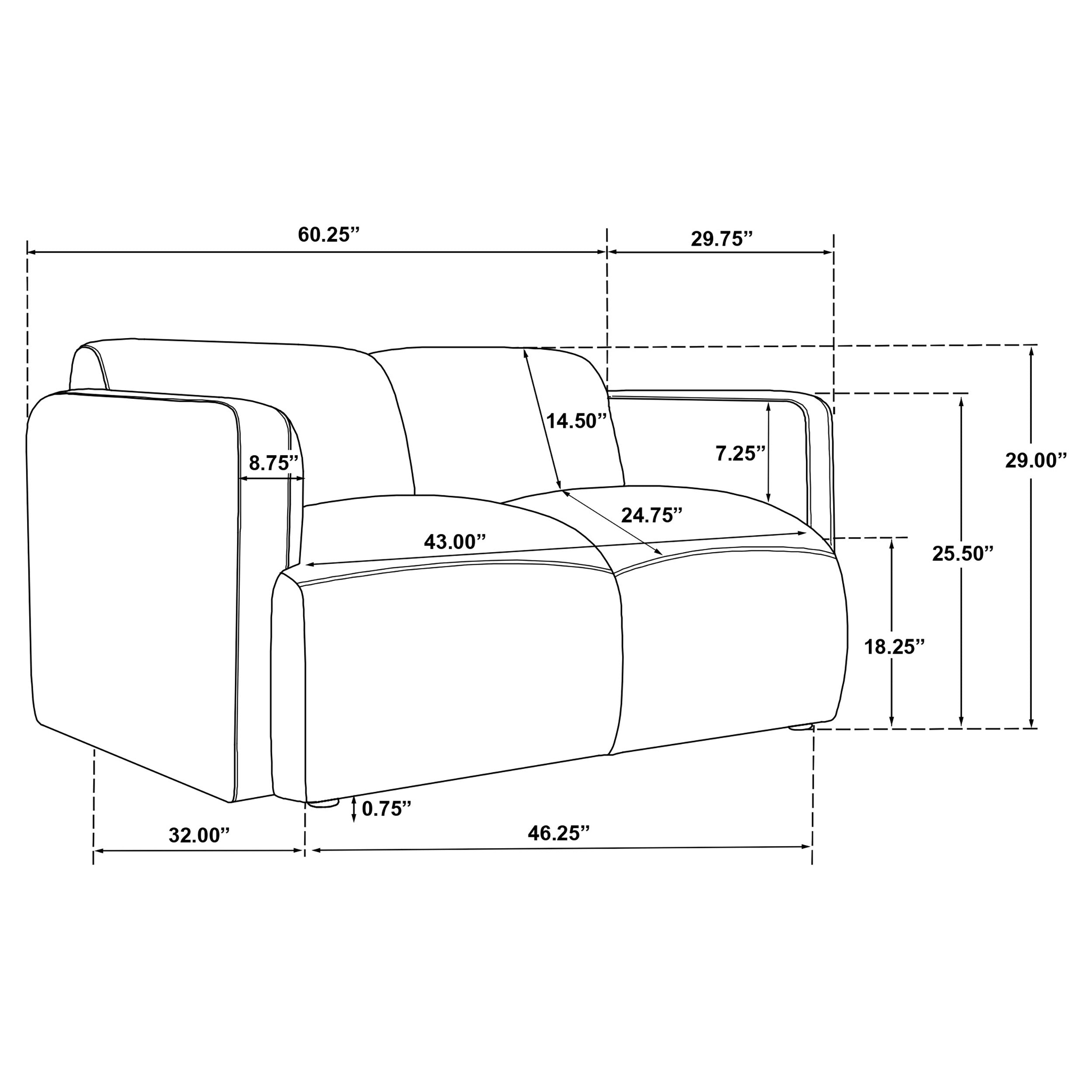 Dorset Loveseat - Ideal Furniture (Fresno,CA) 