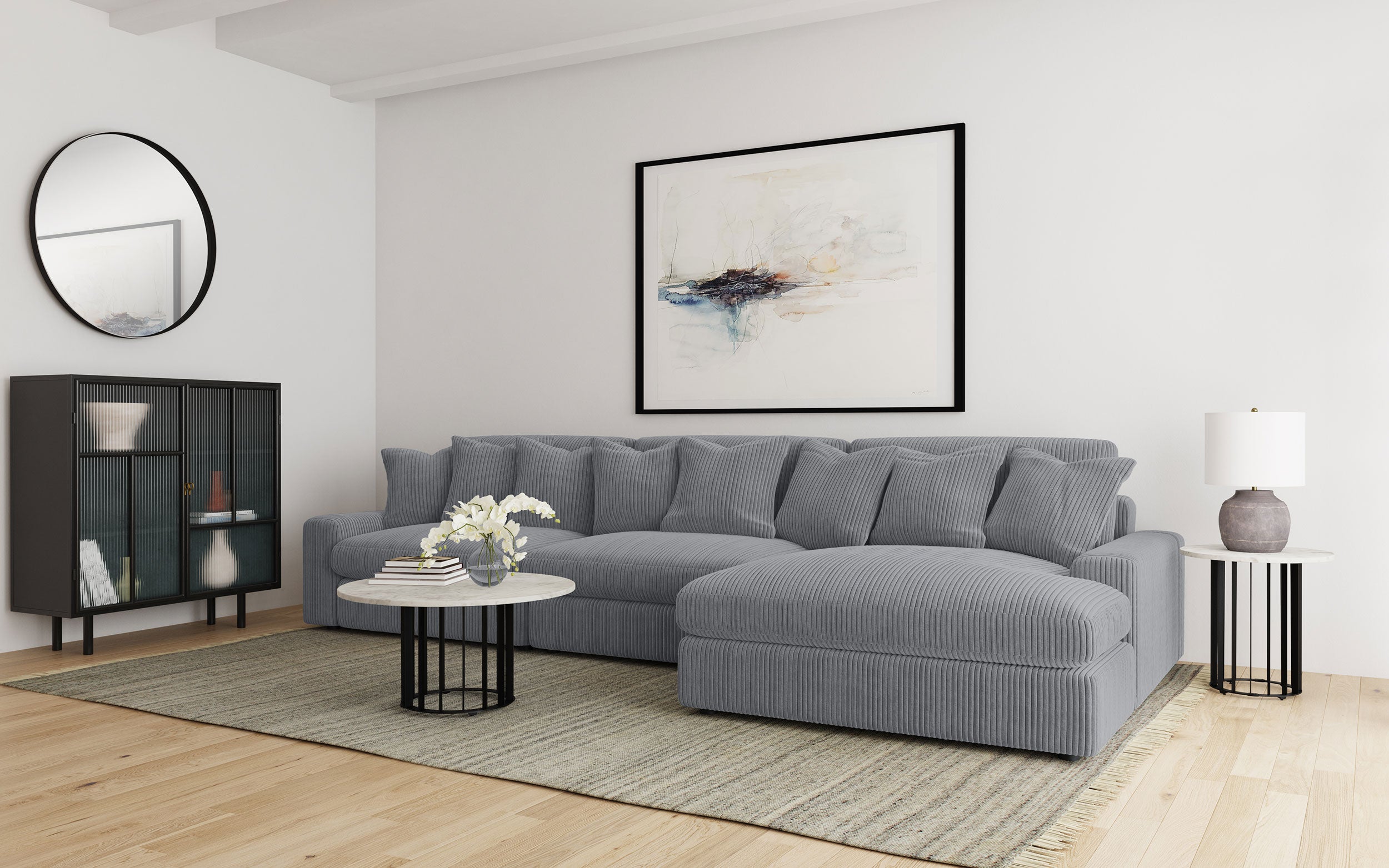 Blaine Stationary Sectionals - Ideal Furniture (Fresno,CA) 