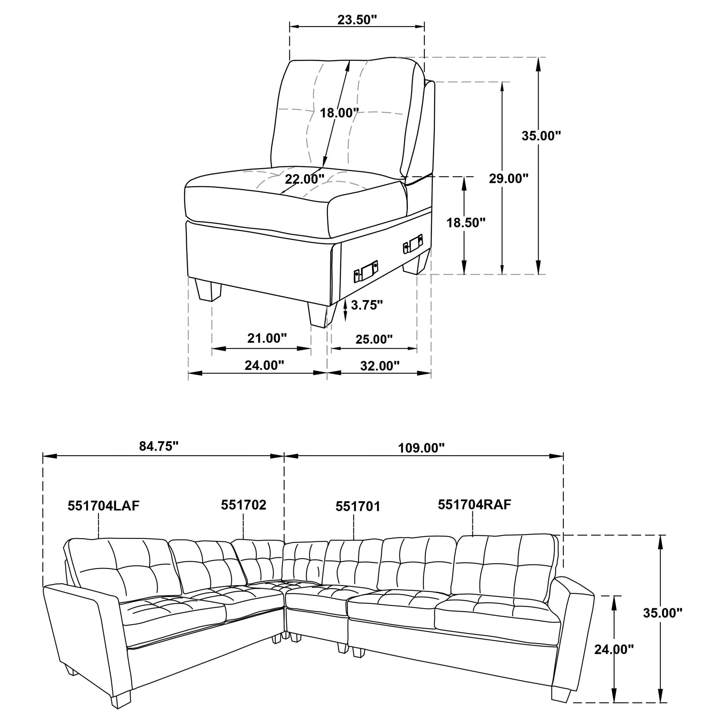 Georgina Modular Sectionals