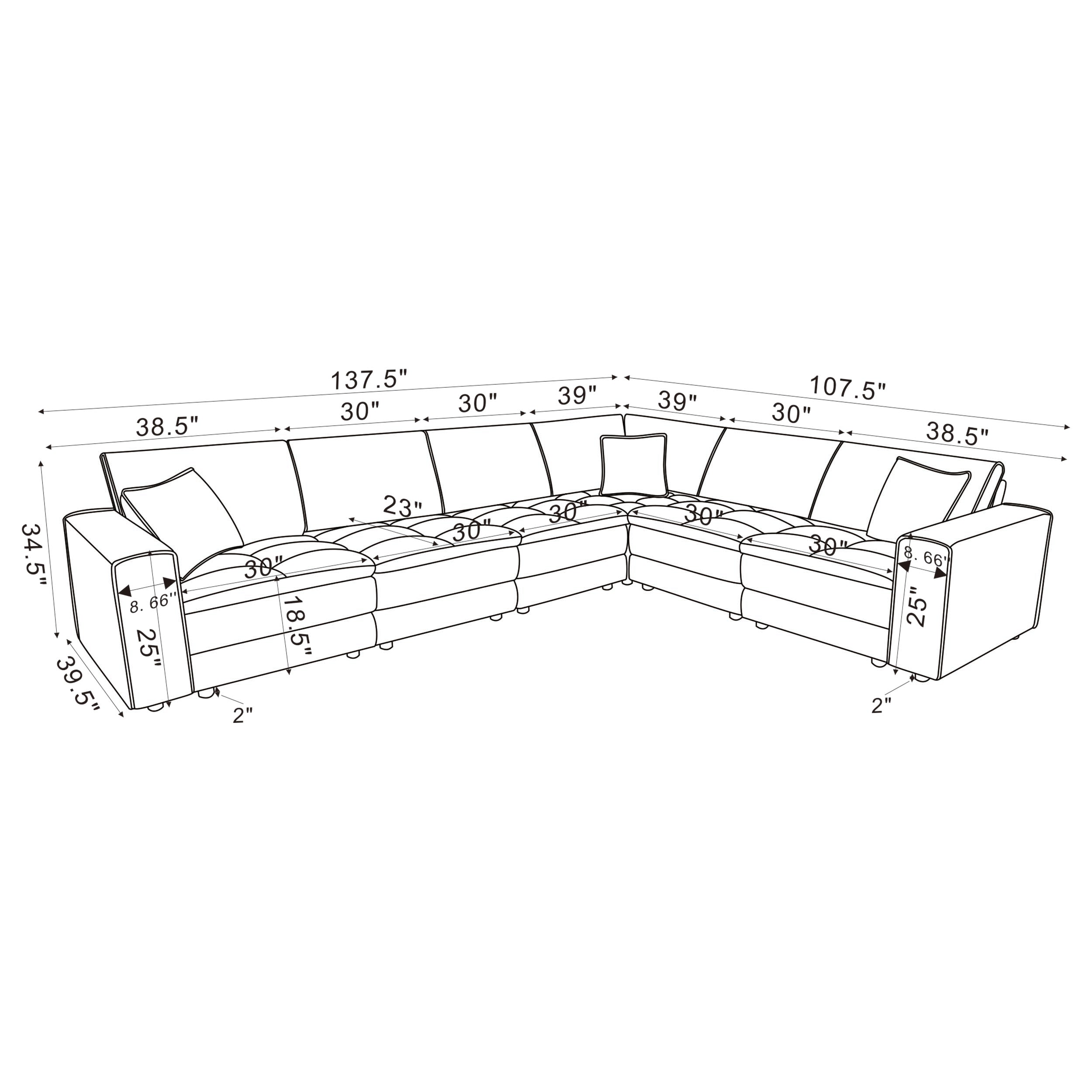 Atlantic Modular Sectionals - Ideal Furniture (Fresno,CA) 