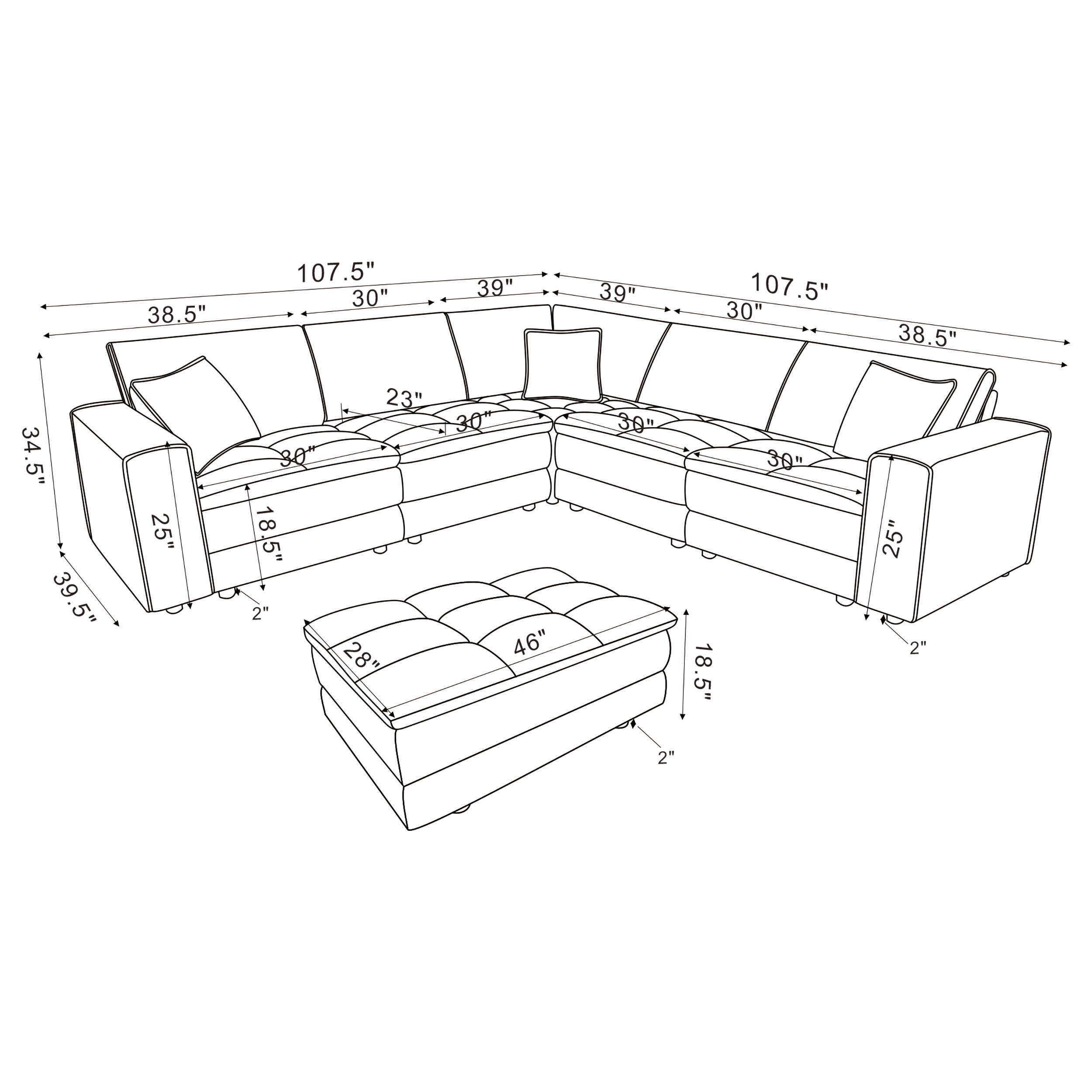 Atlantic Modular Sectionals - Ideal Furniture (Fresno,CA) 