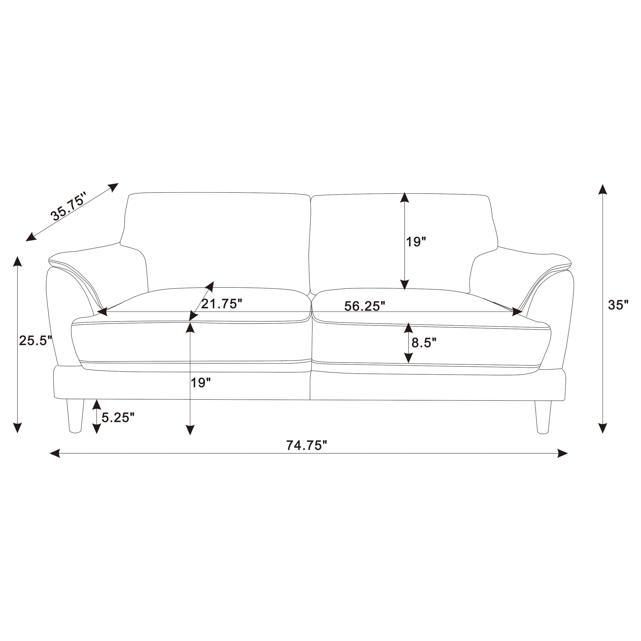 Selma Sofa - Ideal Furniture (Fresno,CA) 