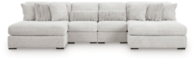 Cuddle Plush Sectional with Chaise - Ideal Furniture (Fresno,CA) 