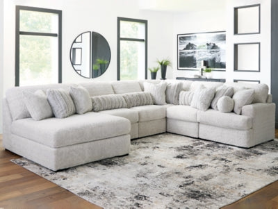 Cuddle Plush Sectional with Chaise - Ideal Furniture (Fresno,CA) 