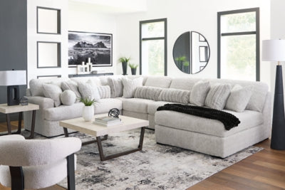 Cuddle Plush Sectional with Chaise - Ideal Furniture (Fresno,CA) 