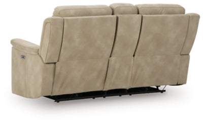 Next-Gen DuraPella Power Reclining Loveseat with Console - Ideal Furniture (Fresno,CA) 