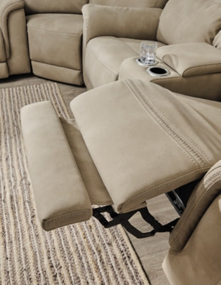 Next-Gen DuraPella Power Reclining Loveseat with Console - Ideal Furniture (Fresno,CA) 