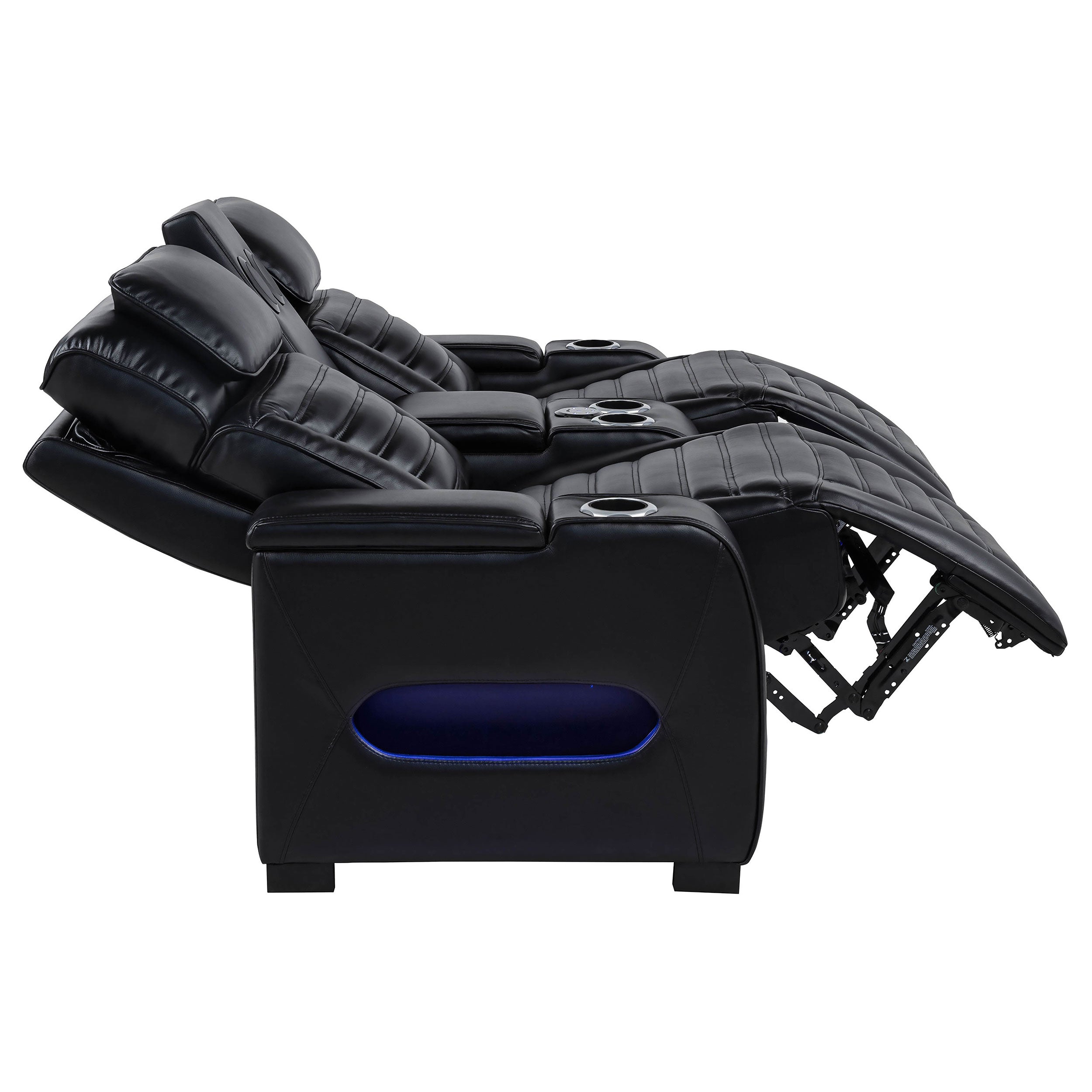Zuma Dual Power Reclining Sofa Set - Ideal Furniture (Fresno,CA) 