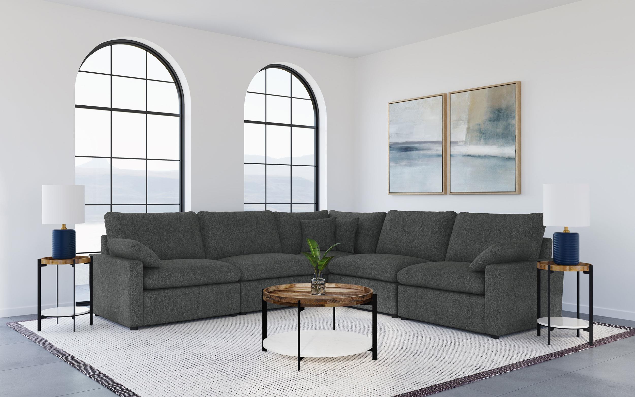 Collins Armless chair - Ideal Furniture (Fresno,CA) 