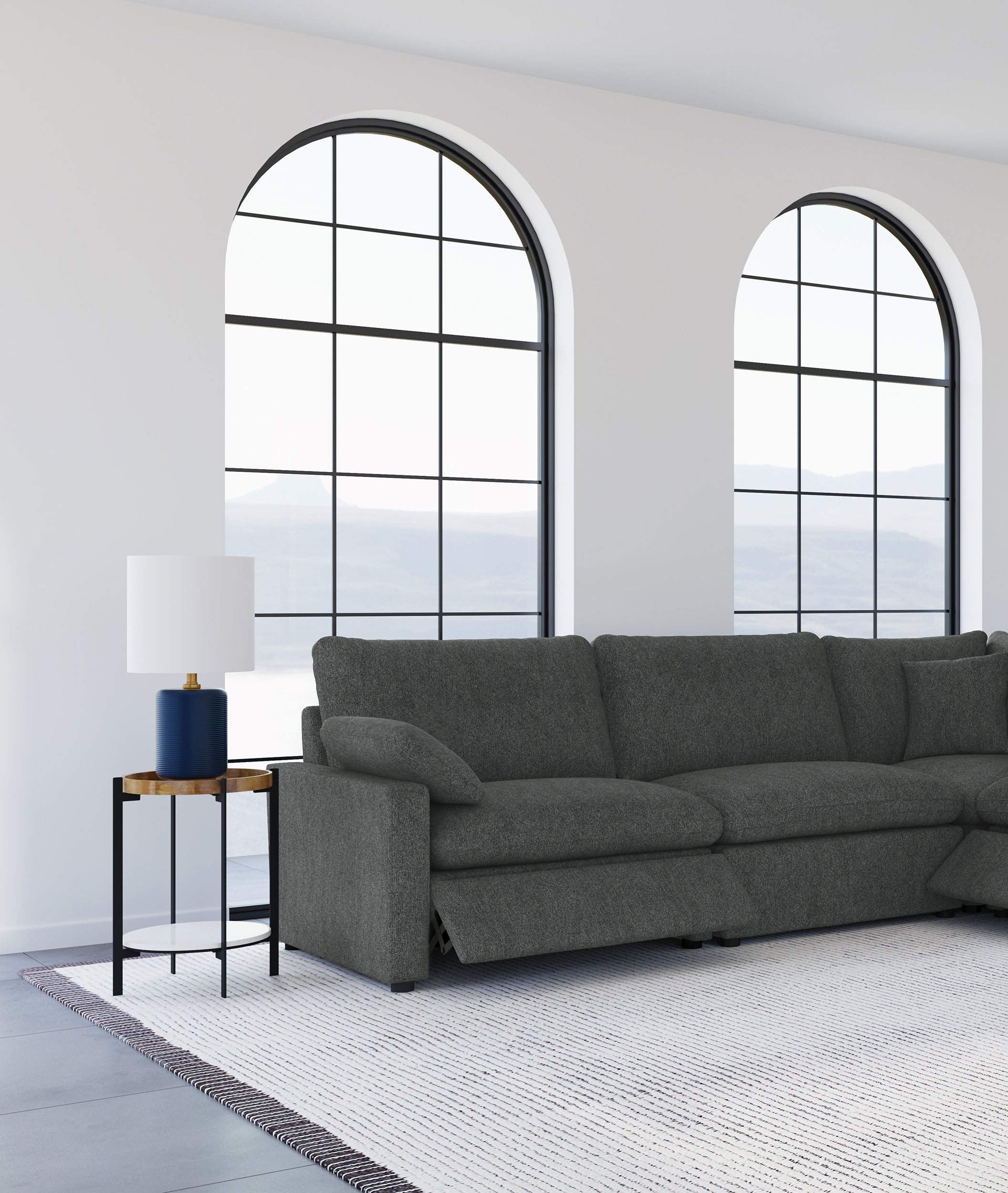 Collins Power Recliner Sectionals - Ideal Furniture (Fresno,CA) 