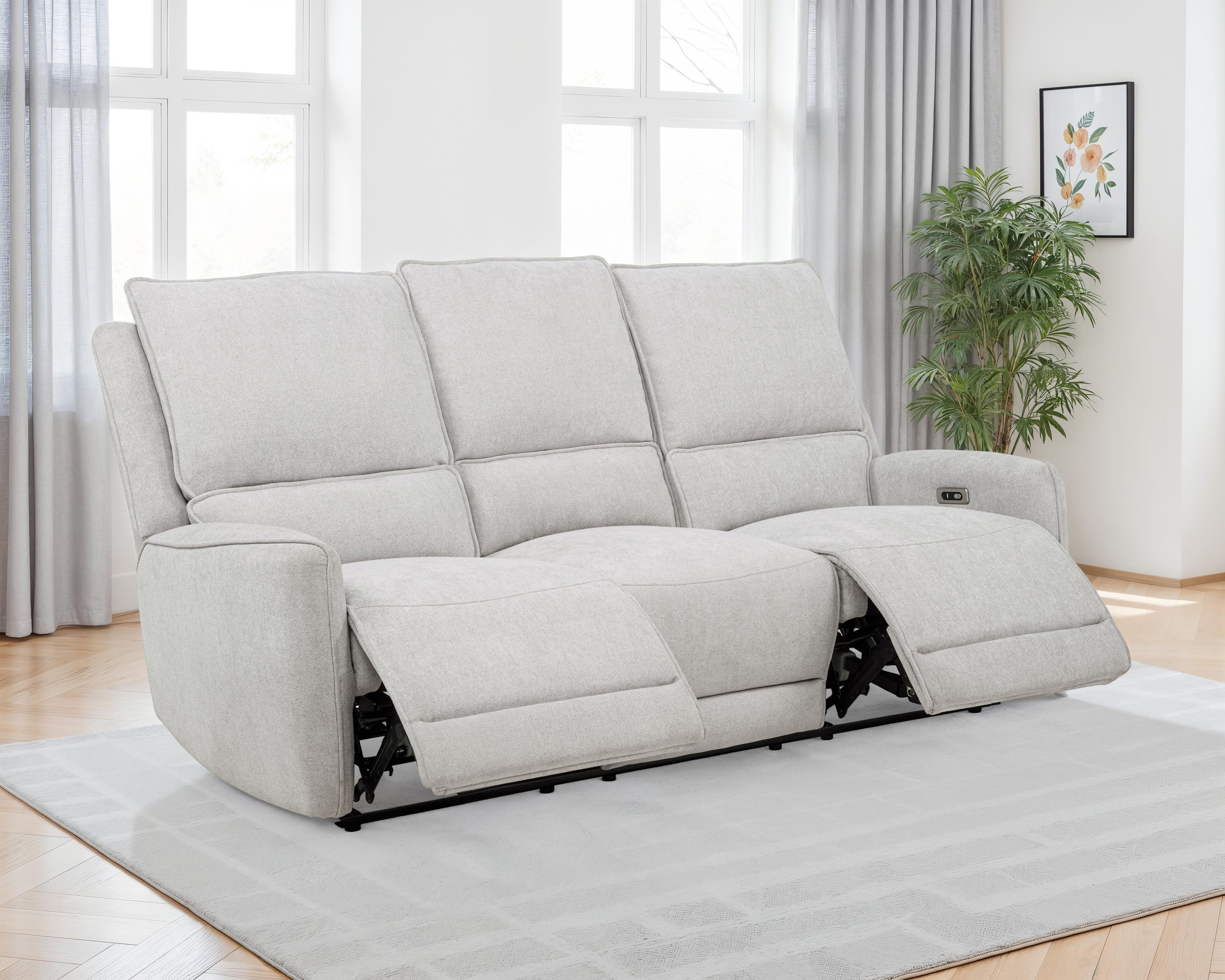 Sylmar Power Reclining Sofa - Ideal Furniture (Fresno,CA) 