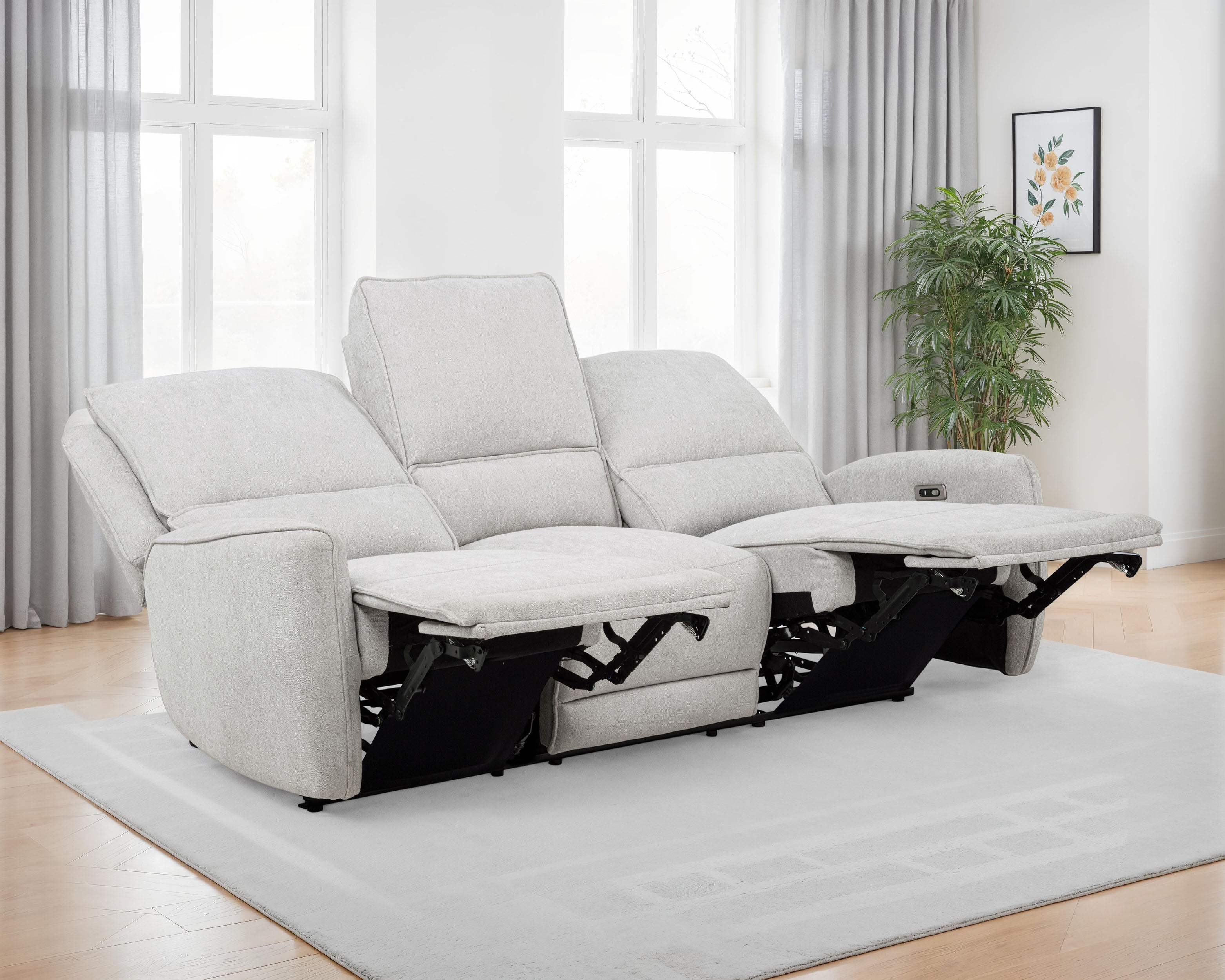 Sylmar Power Reclining Sofa - Ideal Furniture (Fresno,CA) 